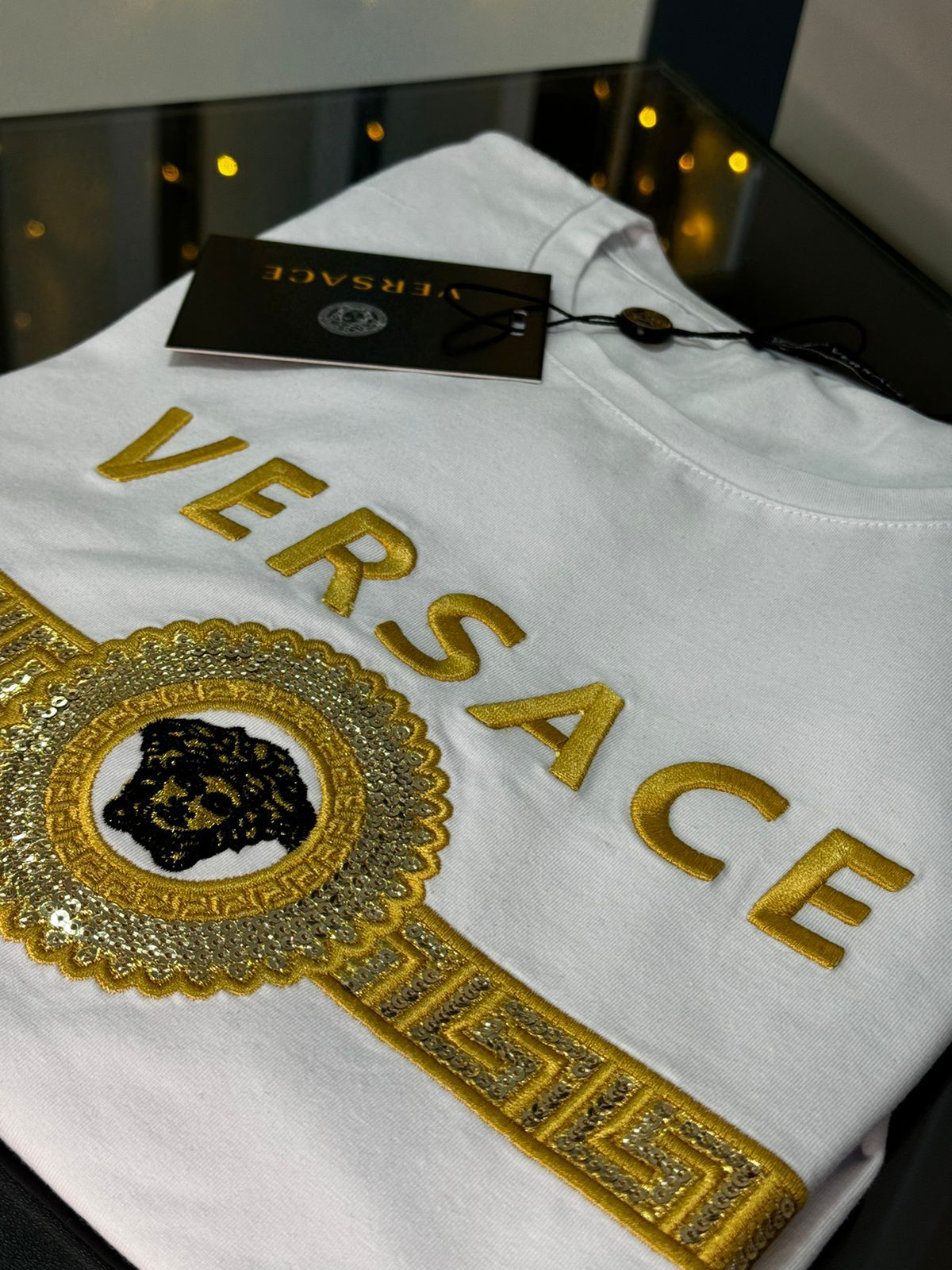 Camiseta Importada Versace Branca