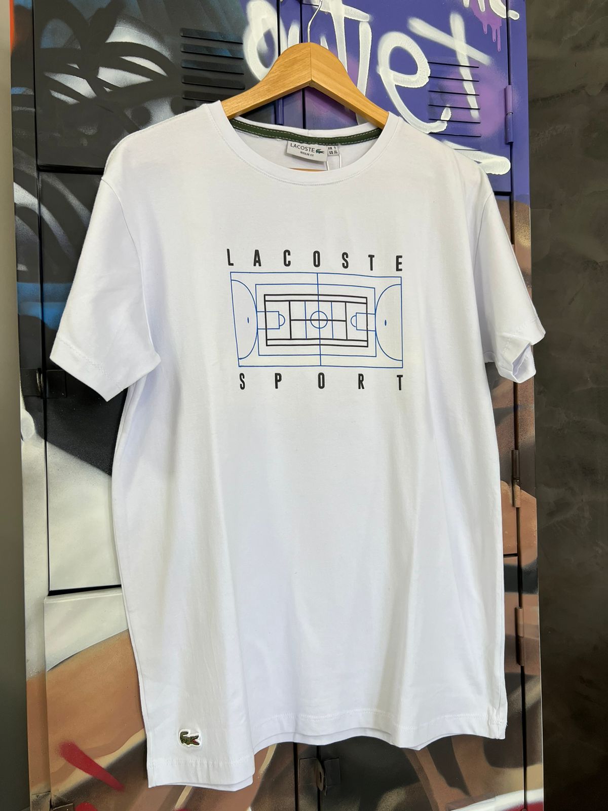 Camiseta Lacoste Branca