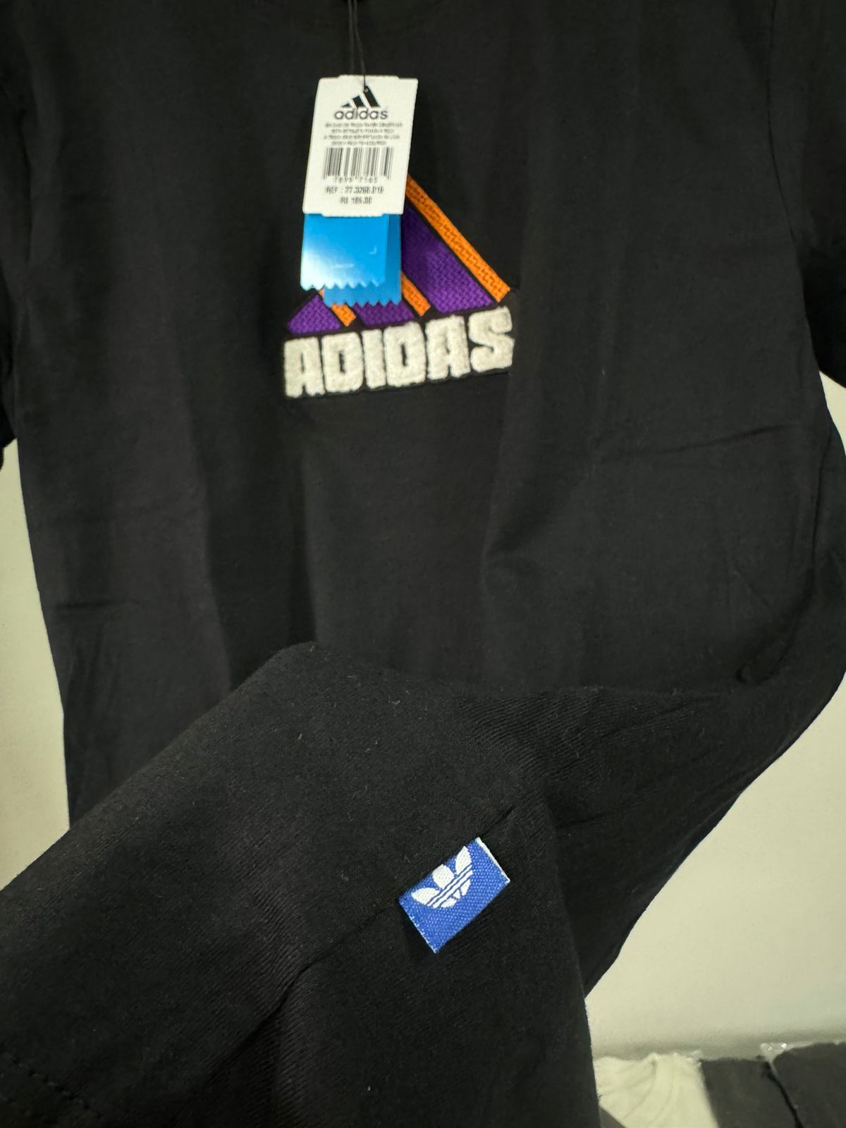 Stretch Americano Adidas Preto