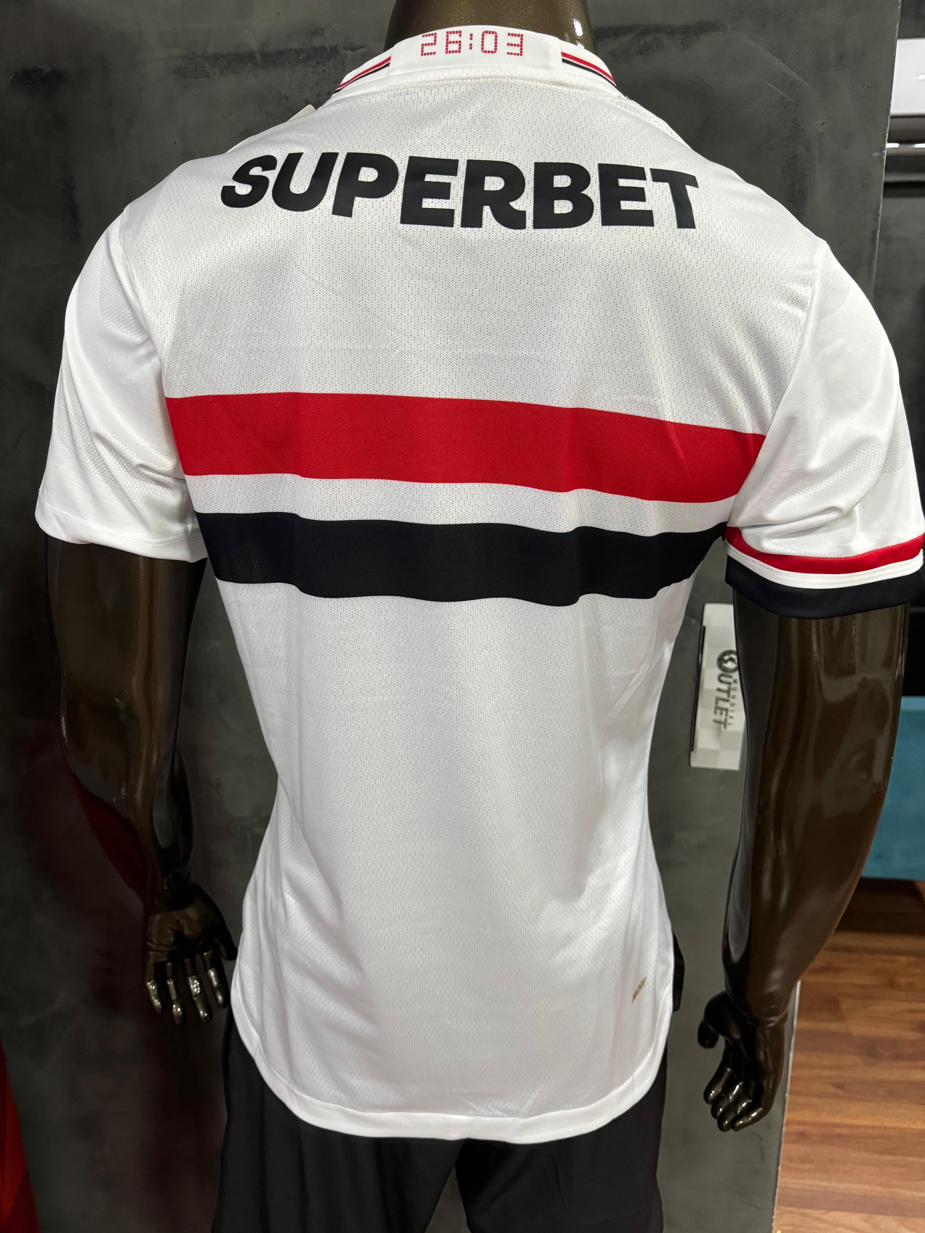 São Paulo 25/26 Modelo Jogador New Balance Branca