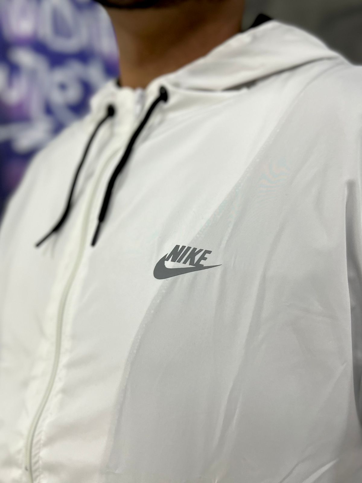 Corta Vento Nike Branco