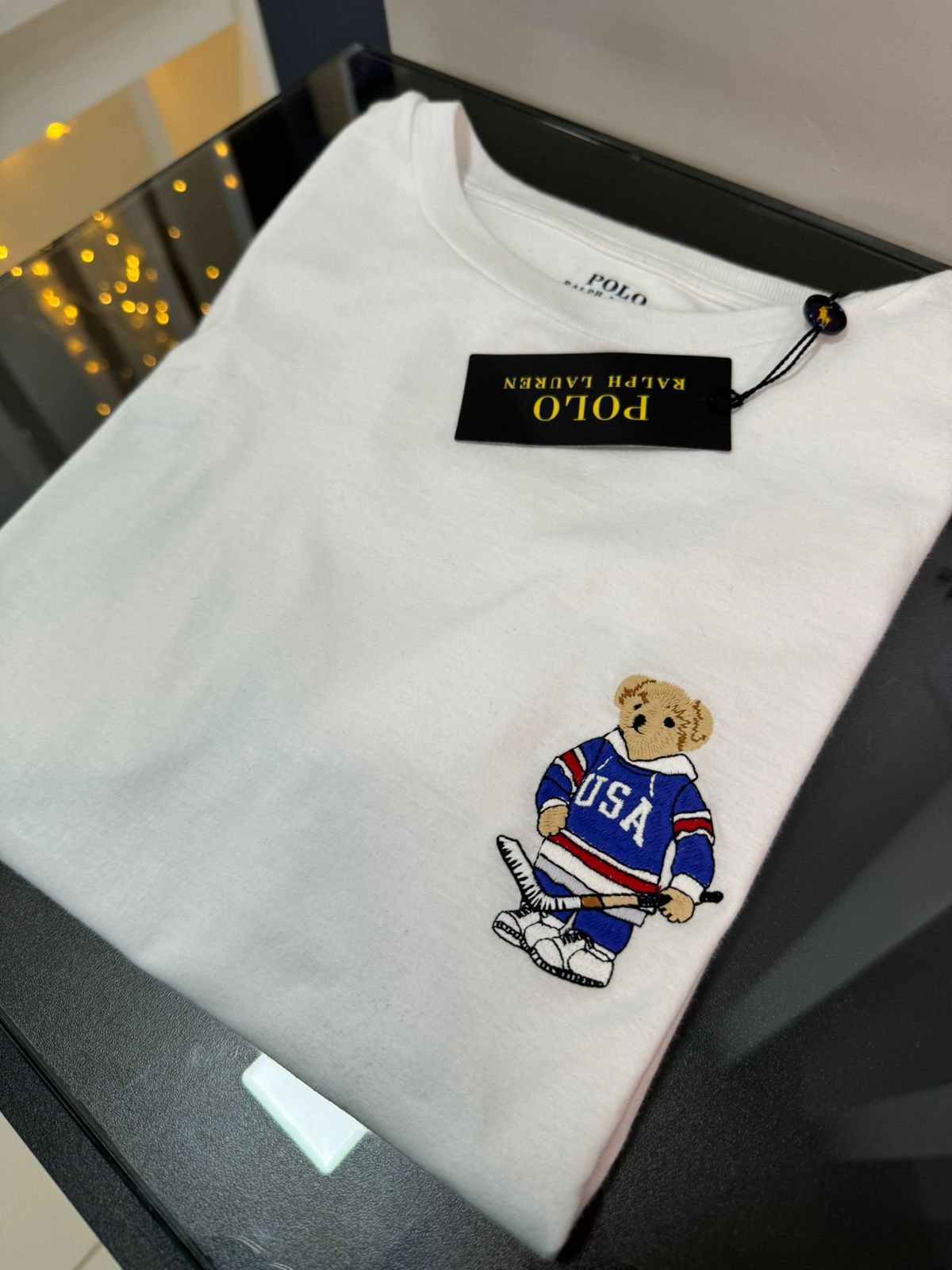 Camiseta Importada Polo Branca