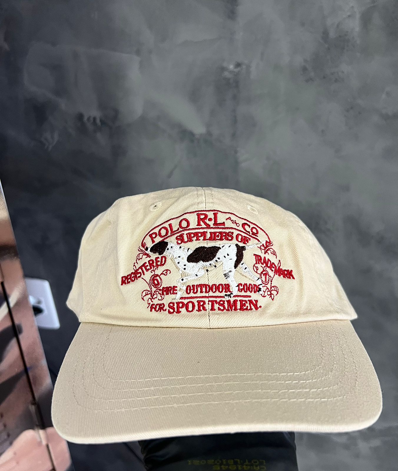Boné Importado Dog Polo Bege