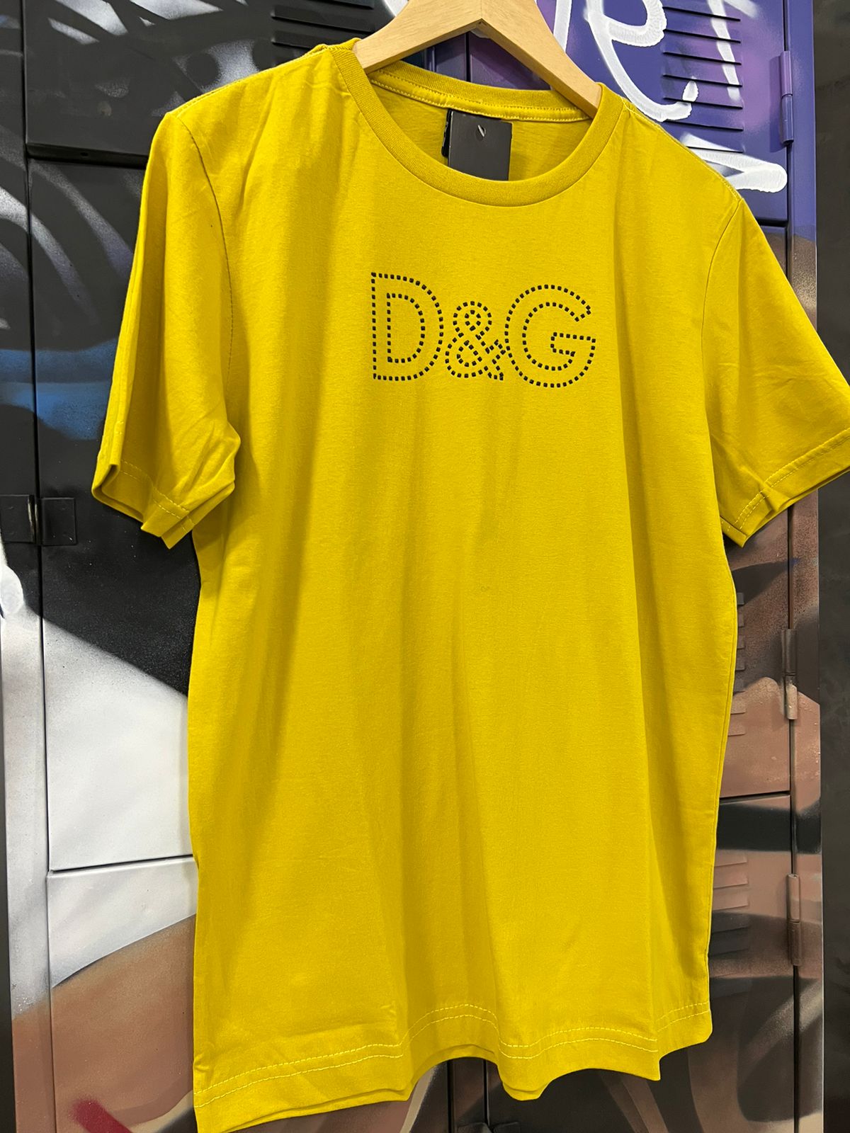 Camiseta Dolce Gabbana Amarelo