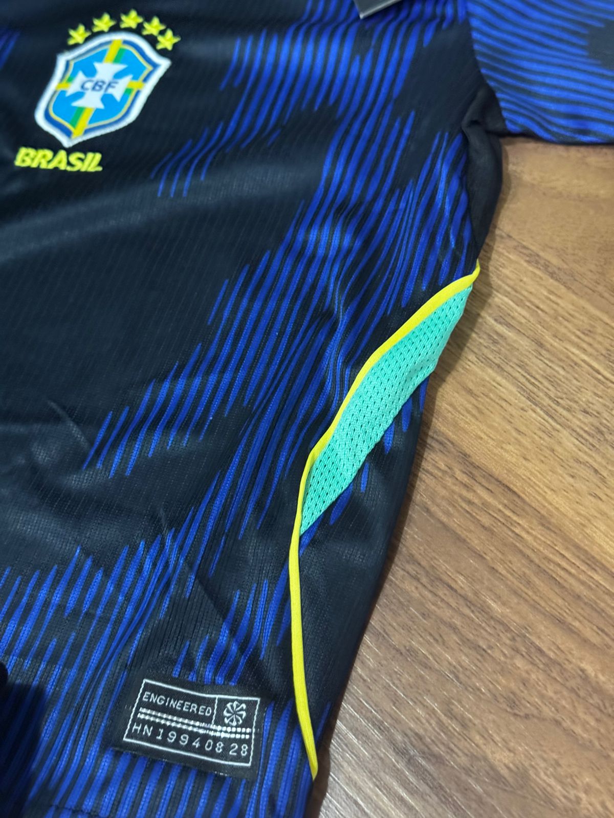 Conjunto Infantil Brasil II 2026/27 Jordan Azul