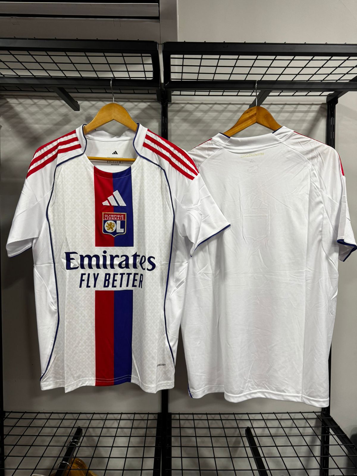 Olympique Lyonnais Adidas 2025/26 Adidas Branco