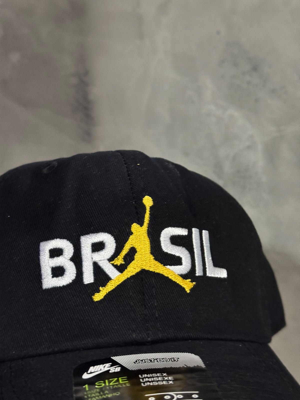 Boné do Brasil Nike Preto