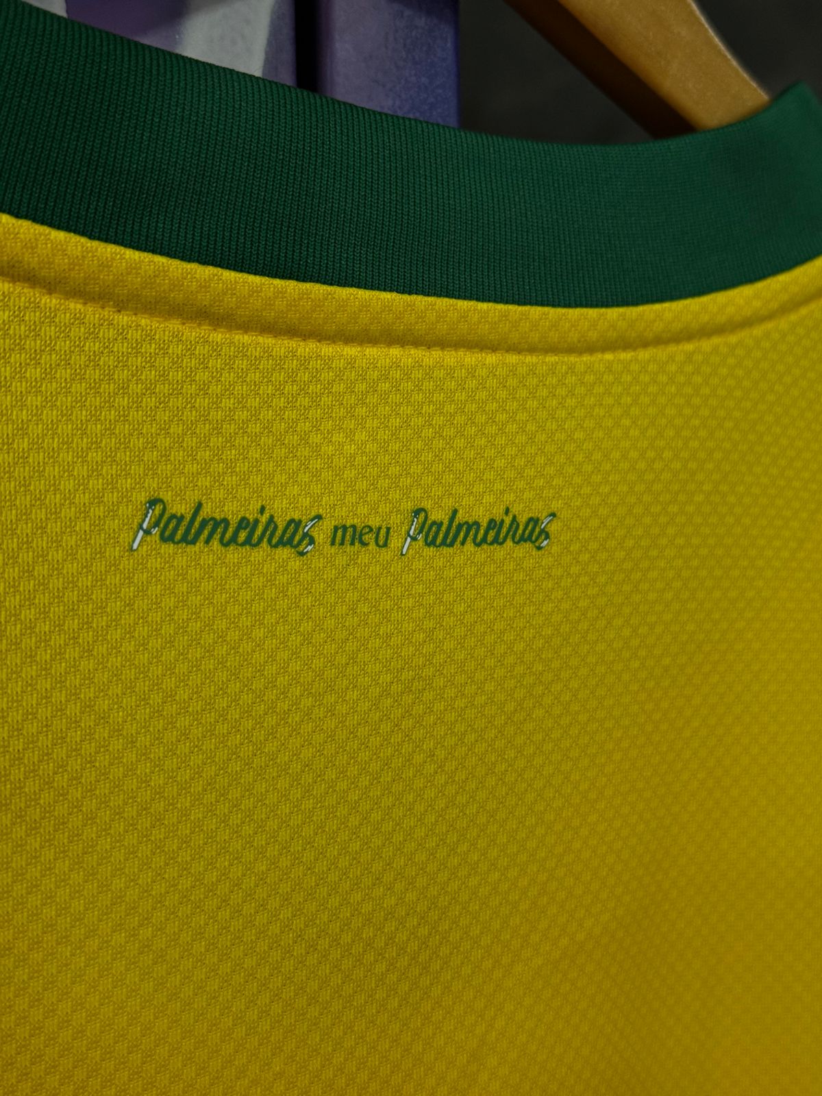 Palmeiras III 25/26 Modelo Jogador Puma Amarelo