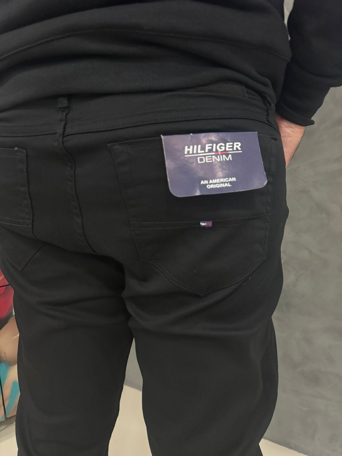 Calça Jeans Tommy Preto