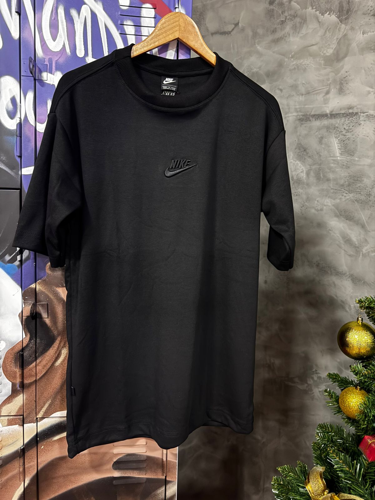Camiseta Malha Fria Nike Preto