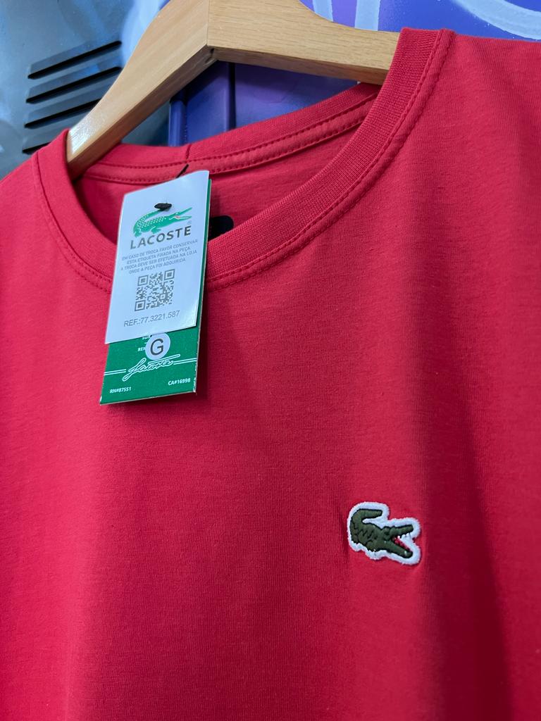 Camiseta Lacoste Vermelho