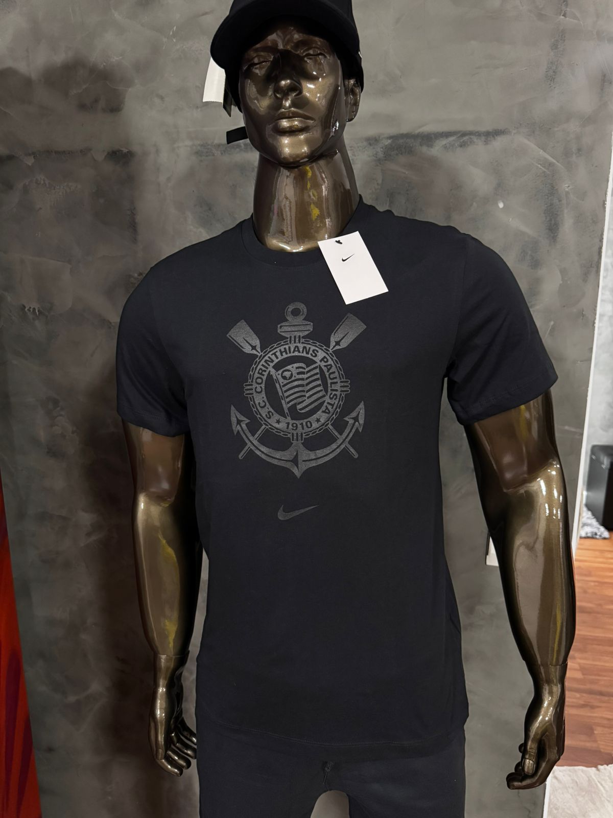 Camiseta Corinthians de Treino Nike All black