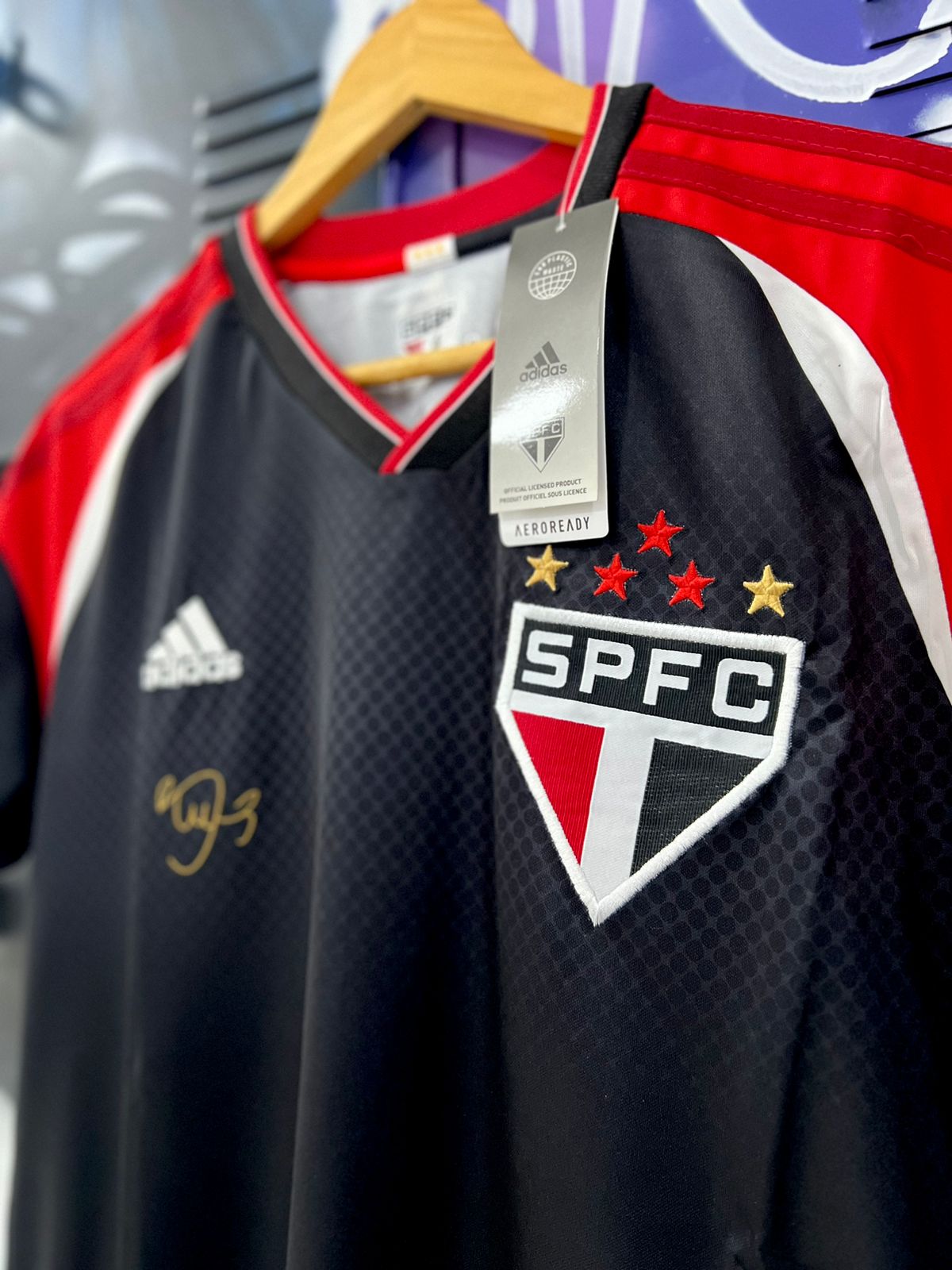 São Paulo edição especial Adidas Preto