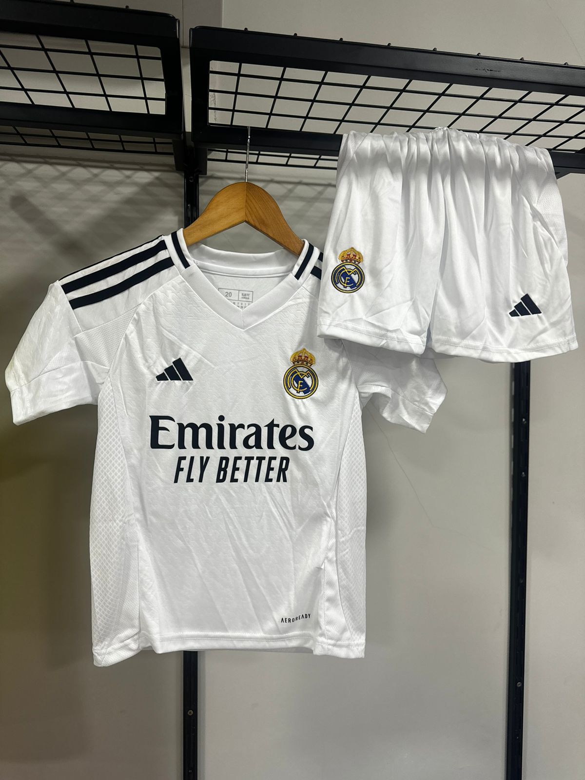 Conjunto Real Madrid Adidas Branco