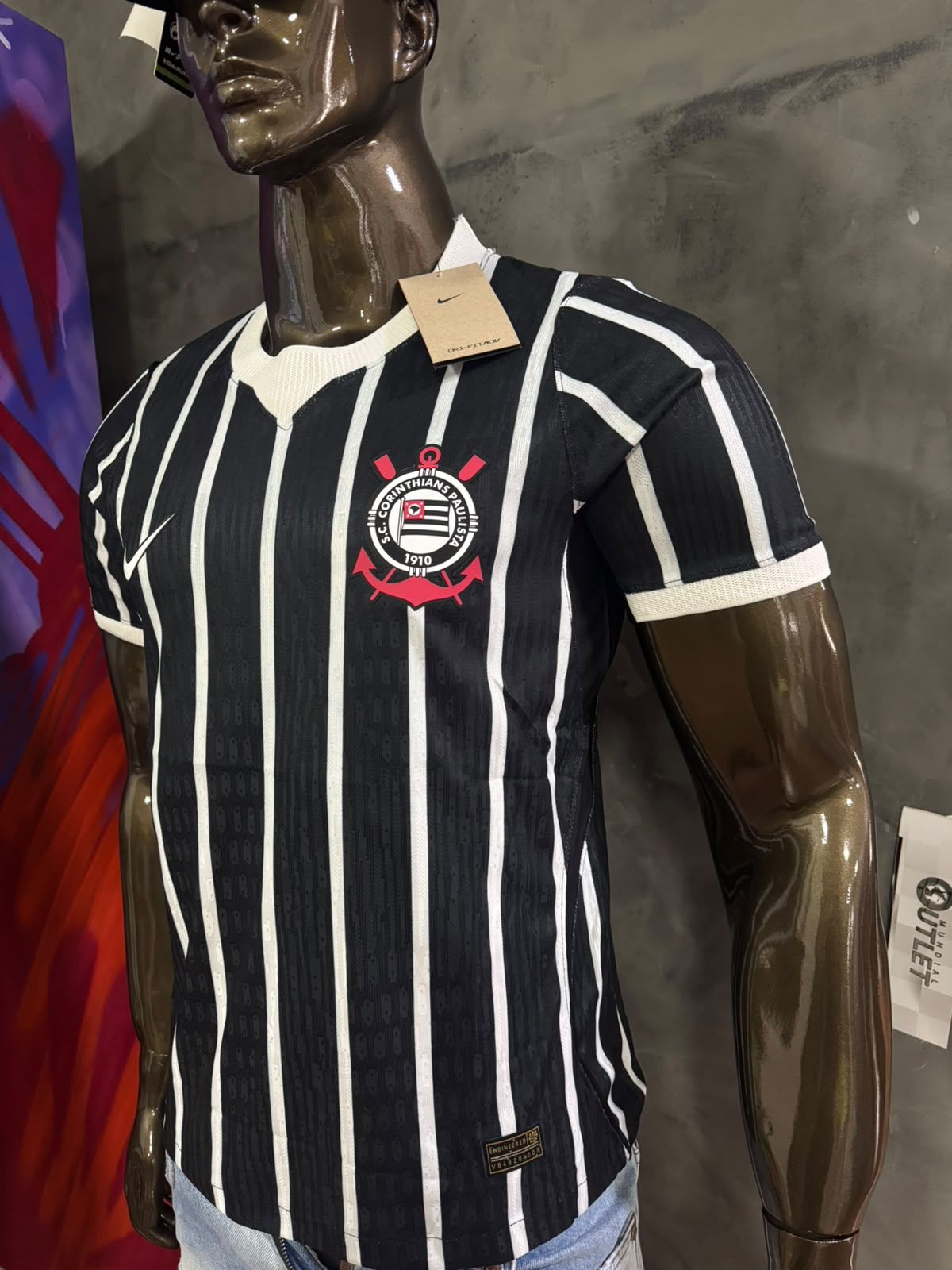 Corinthians II 26/27 Modelo Jogador Nike Preto