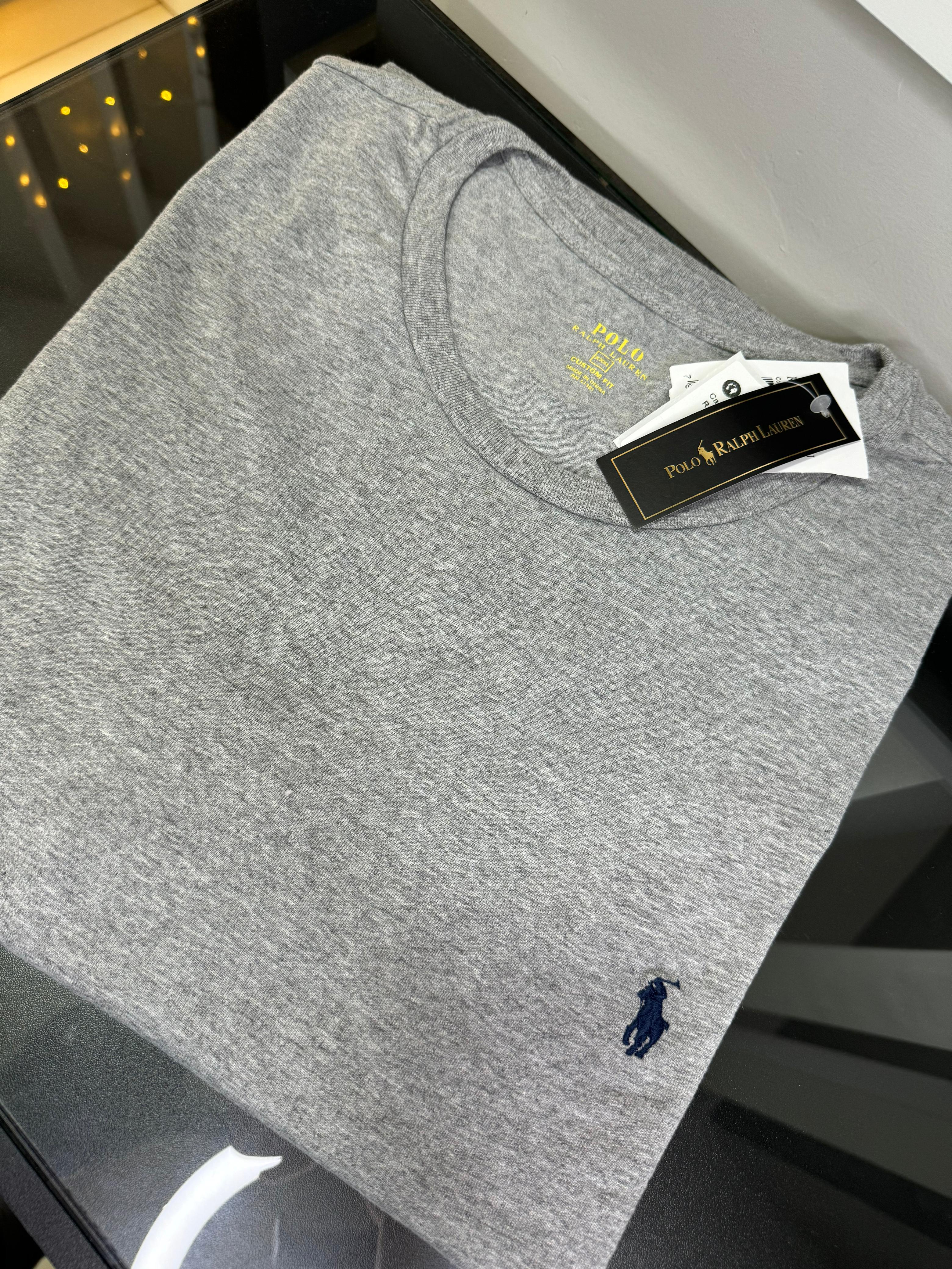 Camiseta Plus Size Polo Cinza