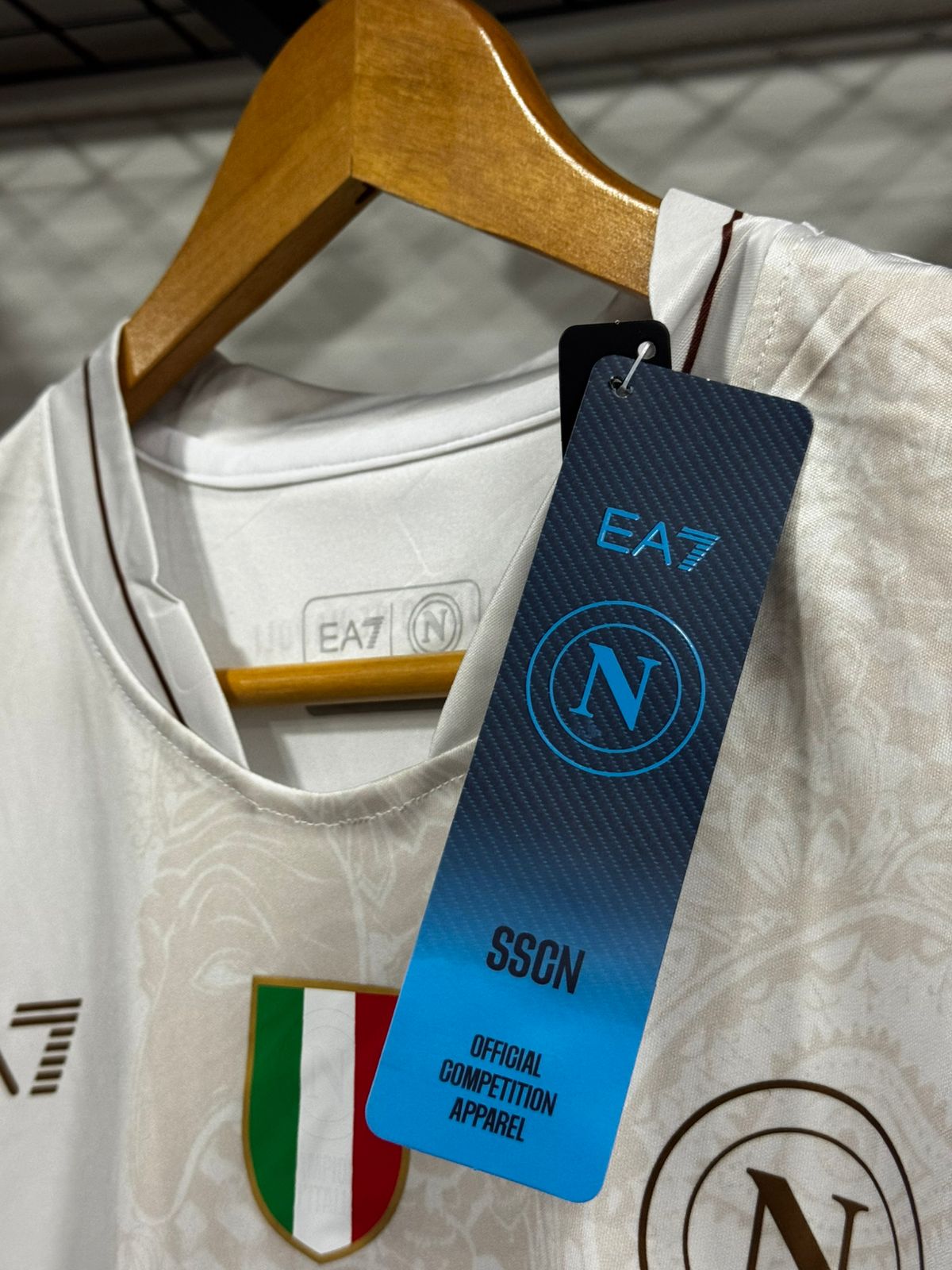 Camisa Napoli II 25/26 Time Bege