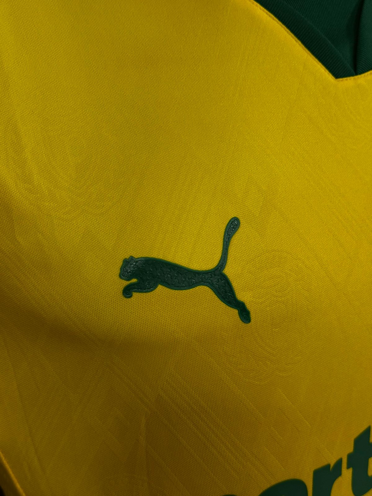 Palmeiras III 25/26 Modelo Jogador Puma Amarelo