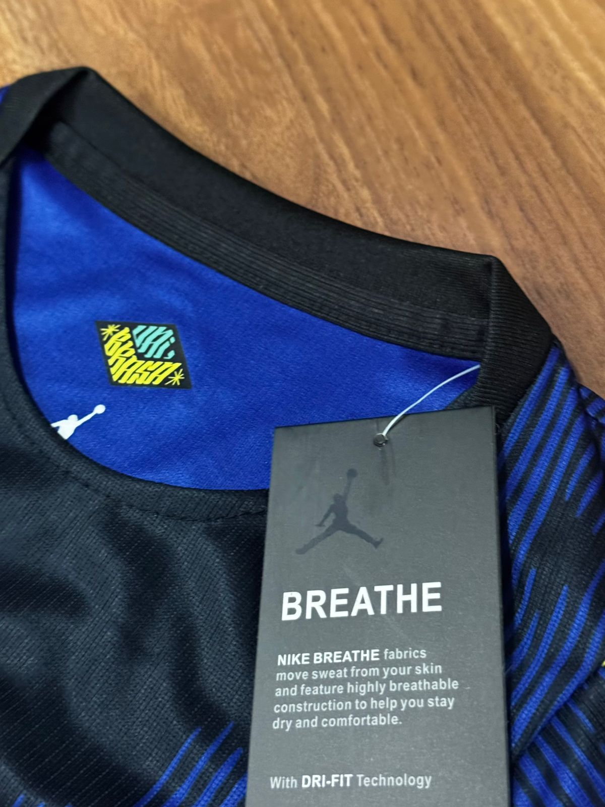 Conjunto Infantil Brasil II 2026/27 Jordan Azul