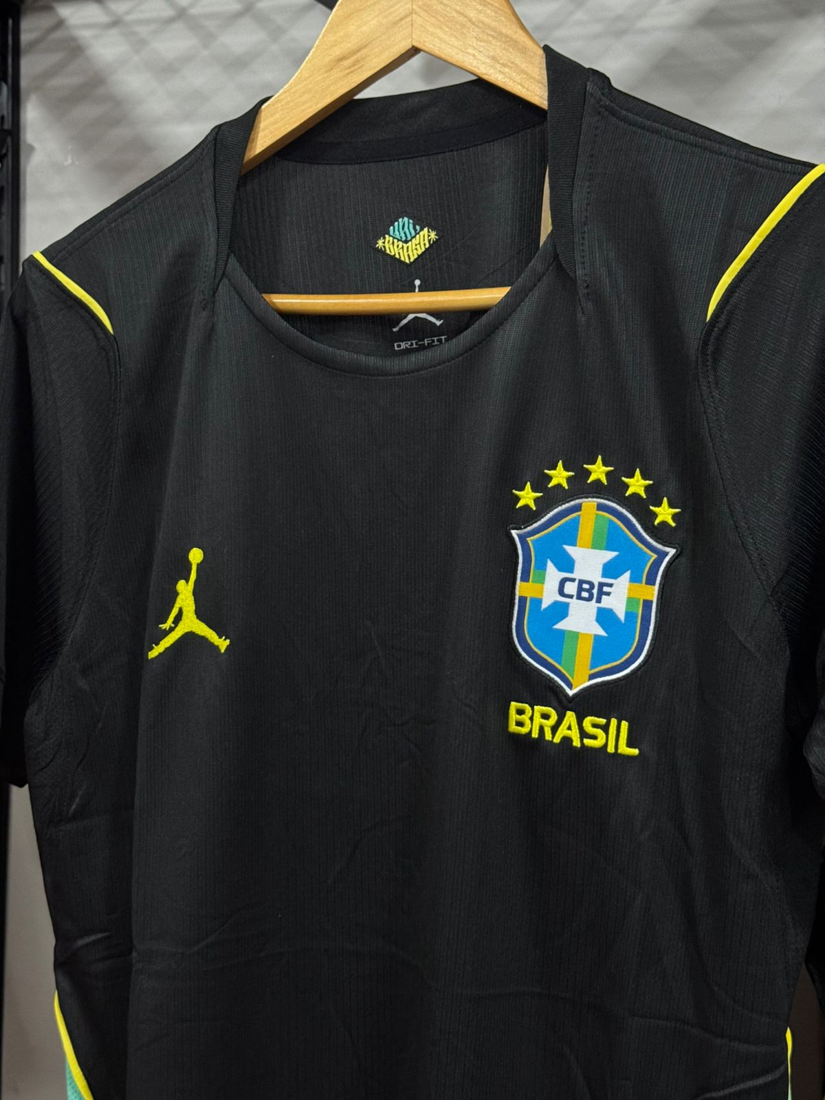 Camisa de Treino Brasil II 2026 Nike Preto