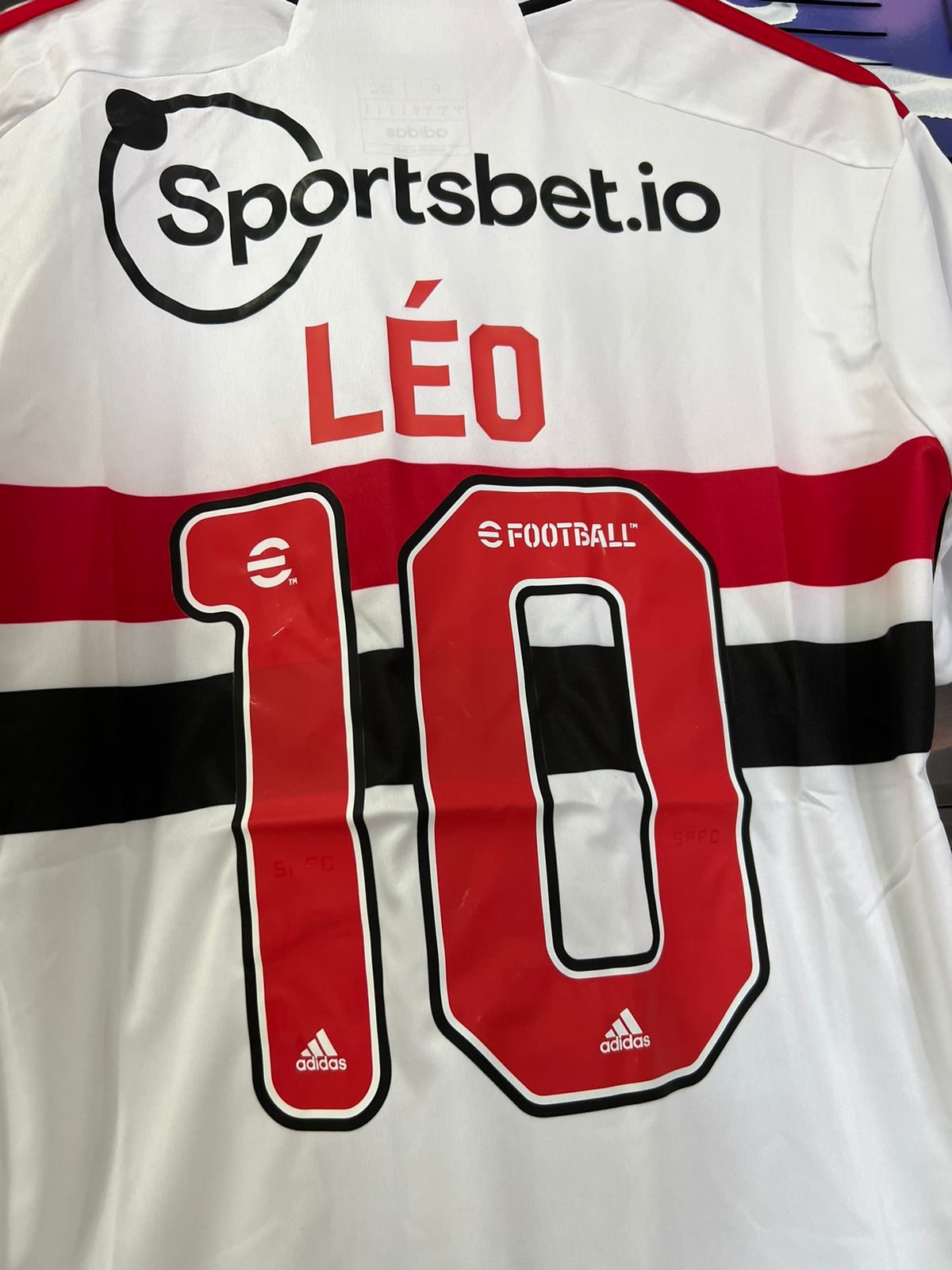 Camisa São Paulo Personalizada Adidas Branco