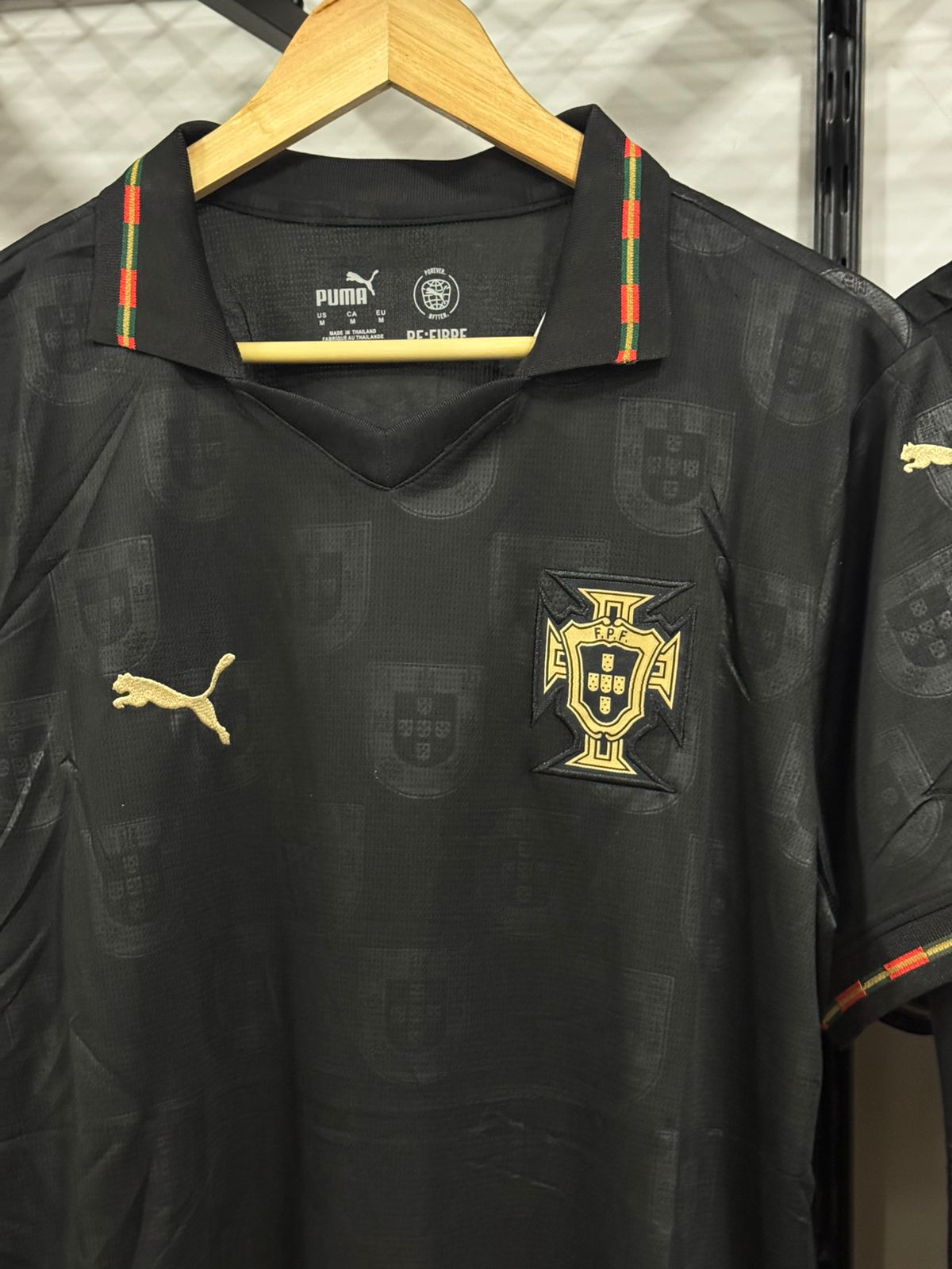 Camisa Portugal 2026/27 Puma Preto