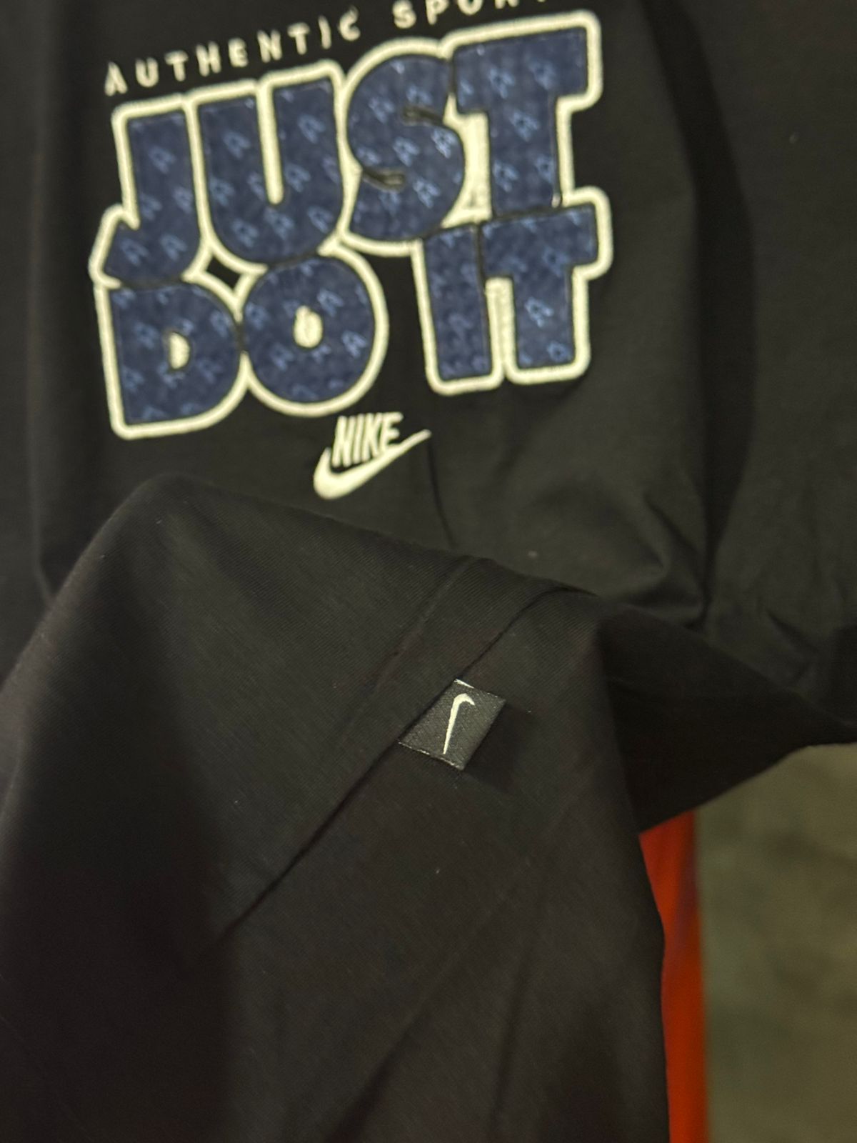 Linha strech americana Nike Preto