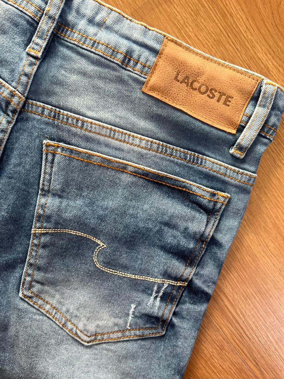 Calça jeans Lacoste Azul