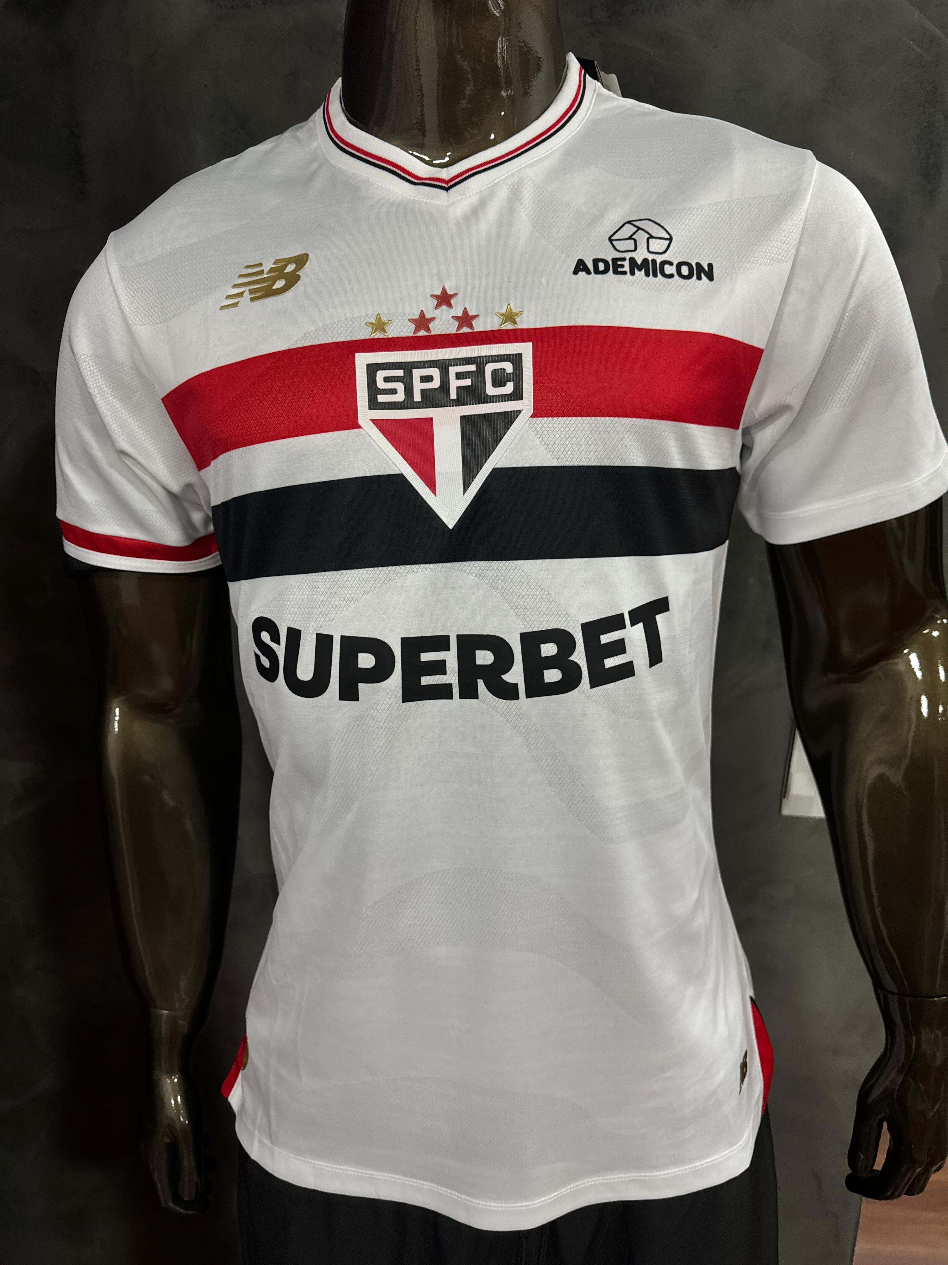 São Paulo 25/26 Modelo Jogador New Balance Branca