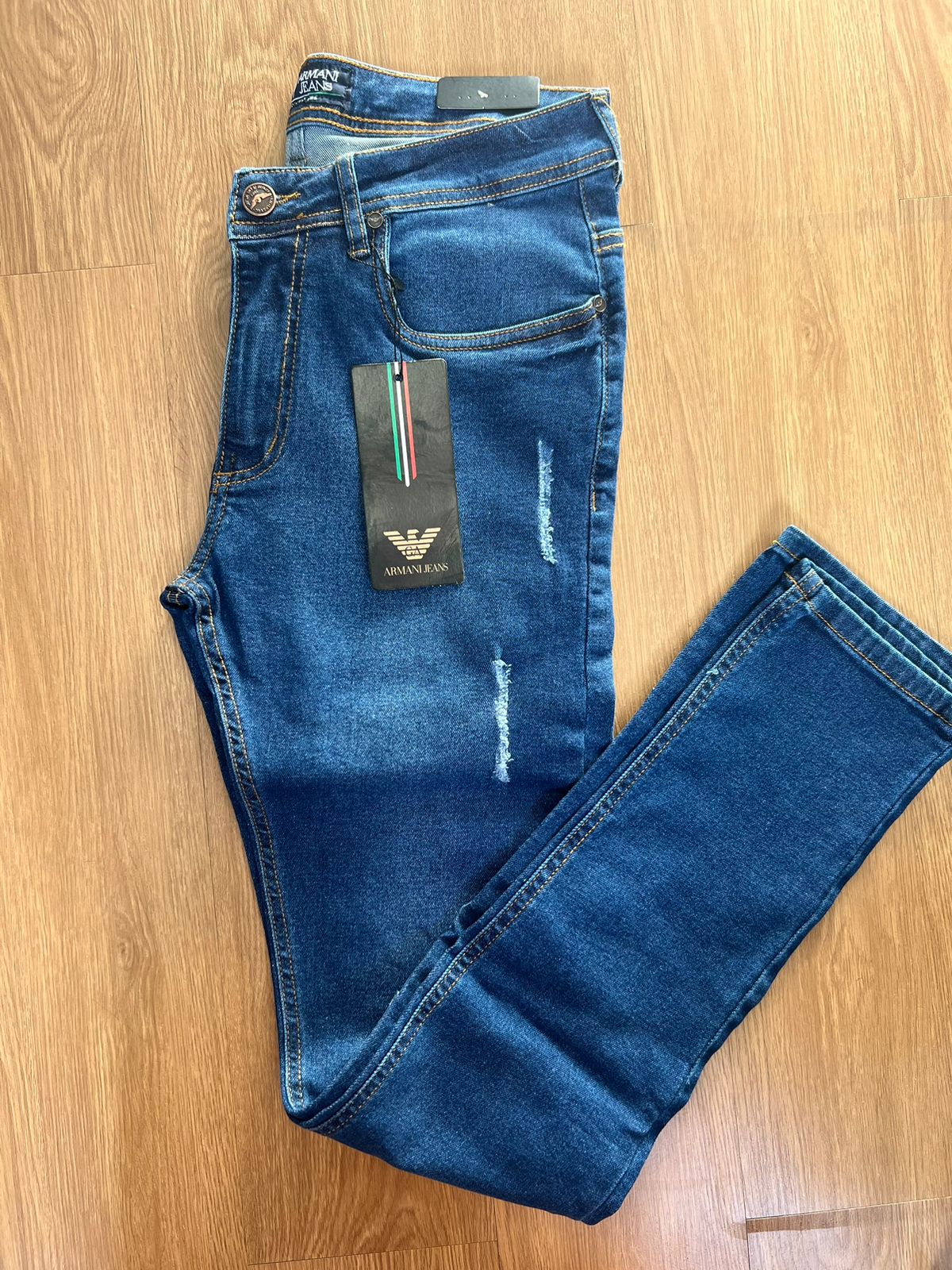 Calça jeans Armani Azul