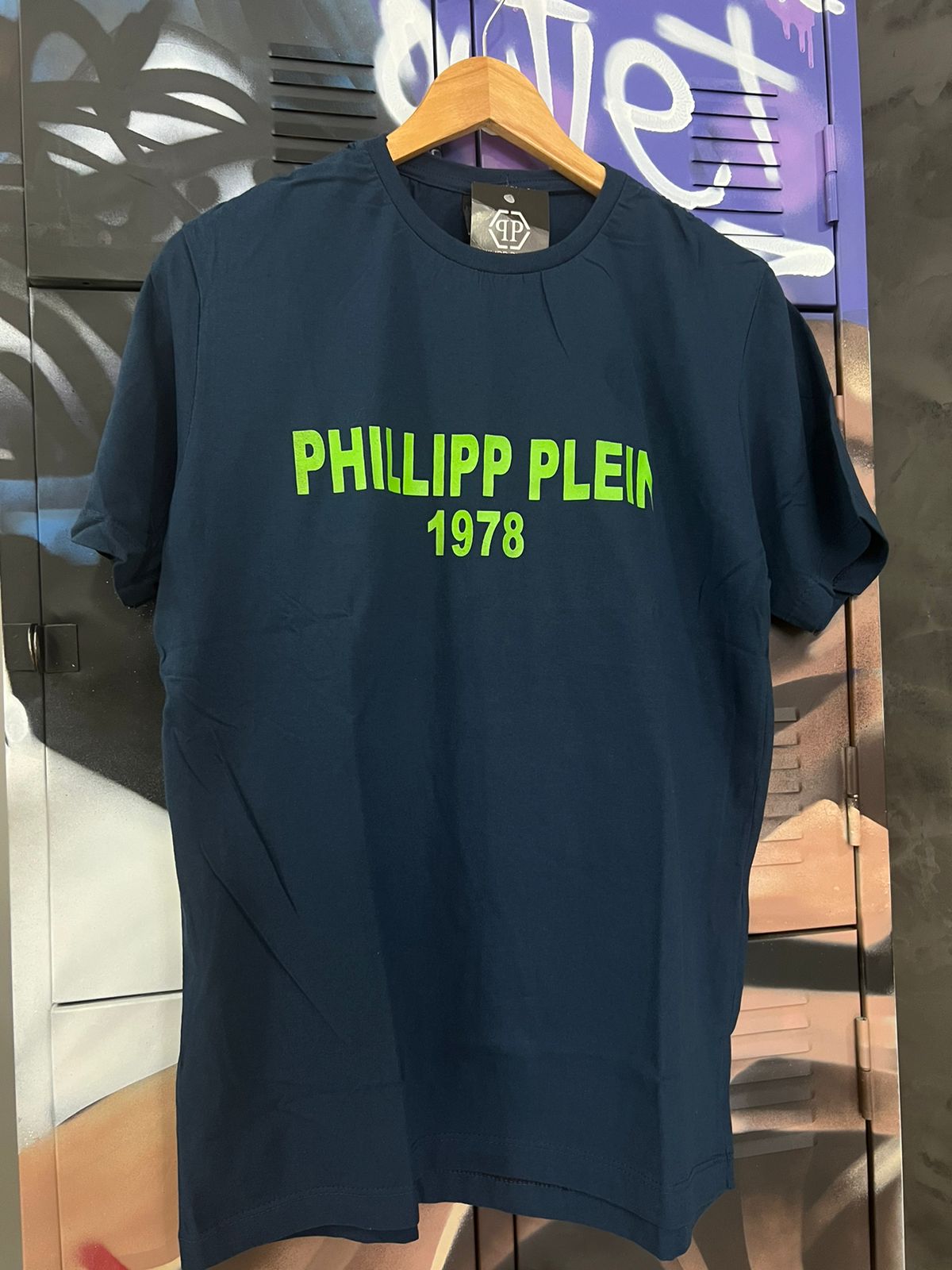 Camiseta Algodão Philipp Plein Azul