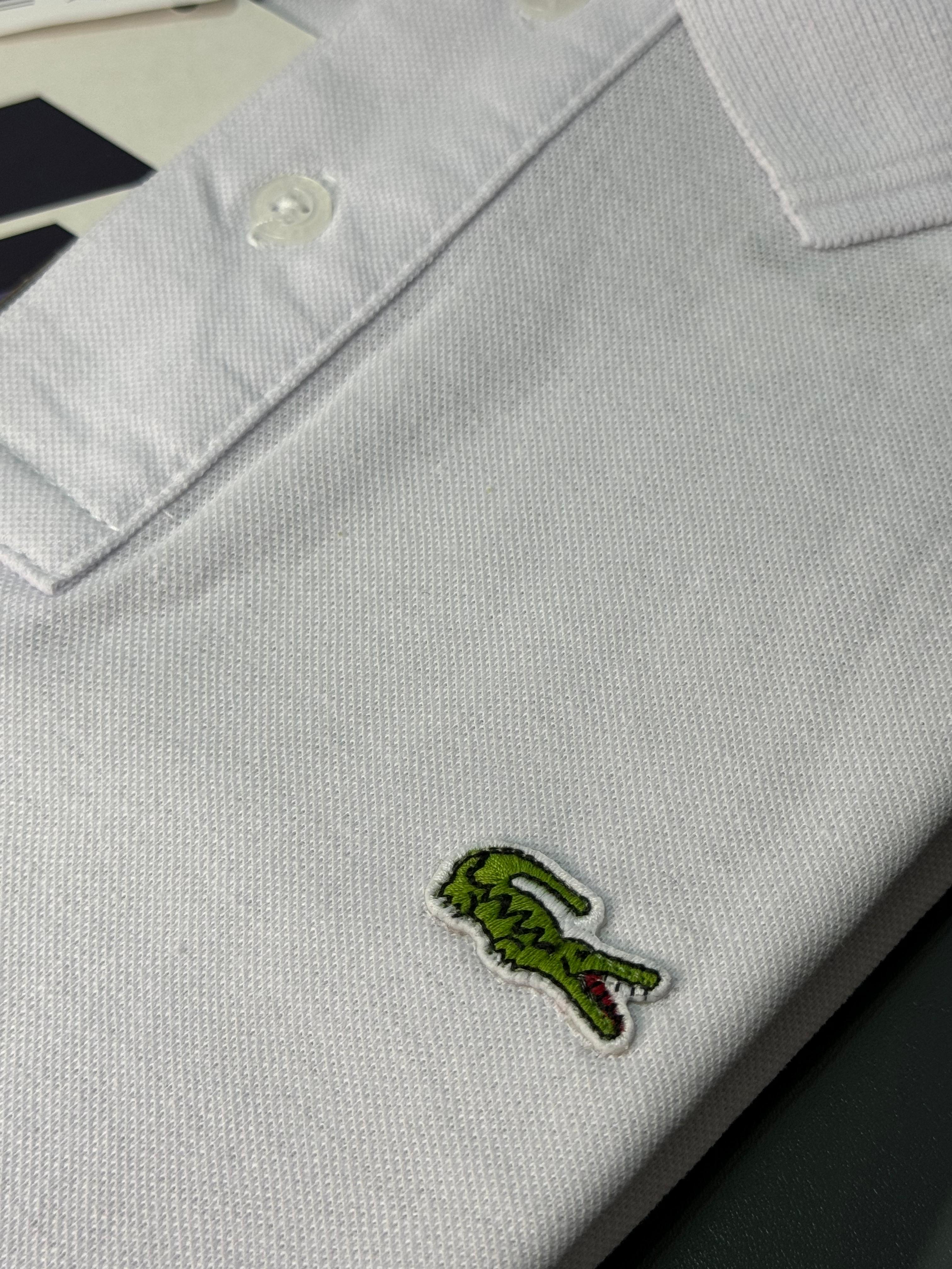 Gola Polo Lacoste Branca