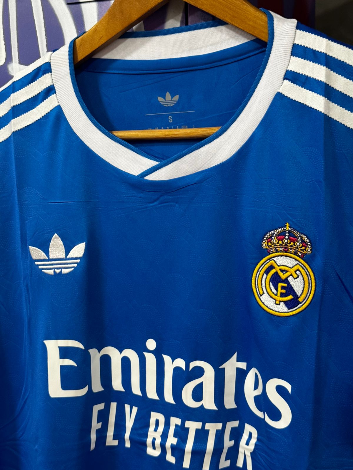 Camisa III Real Madrid 25/26 Adidas Azul