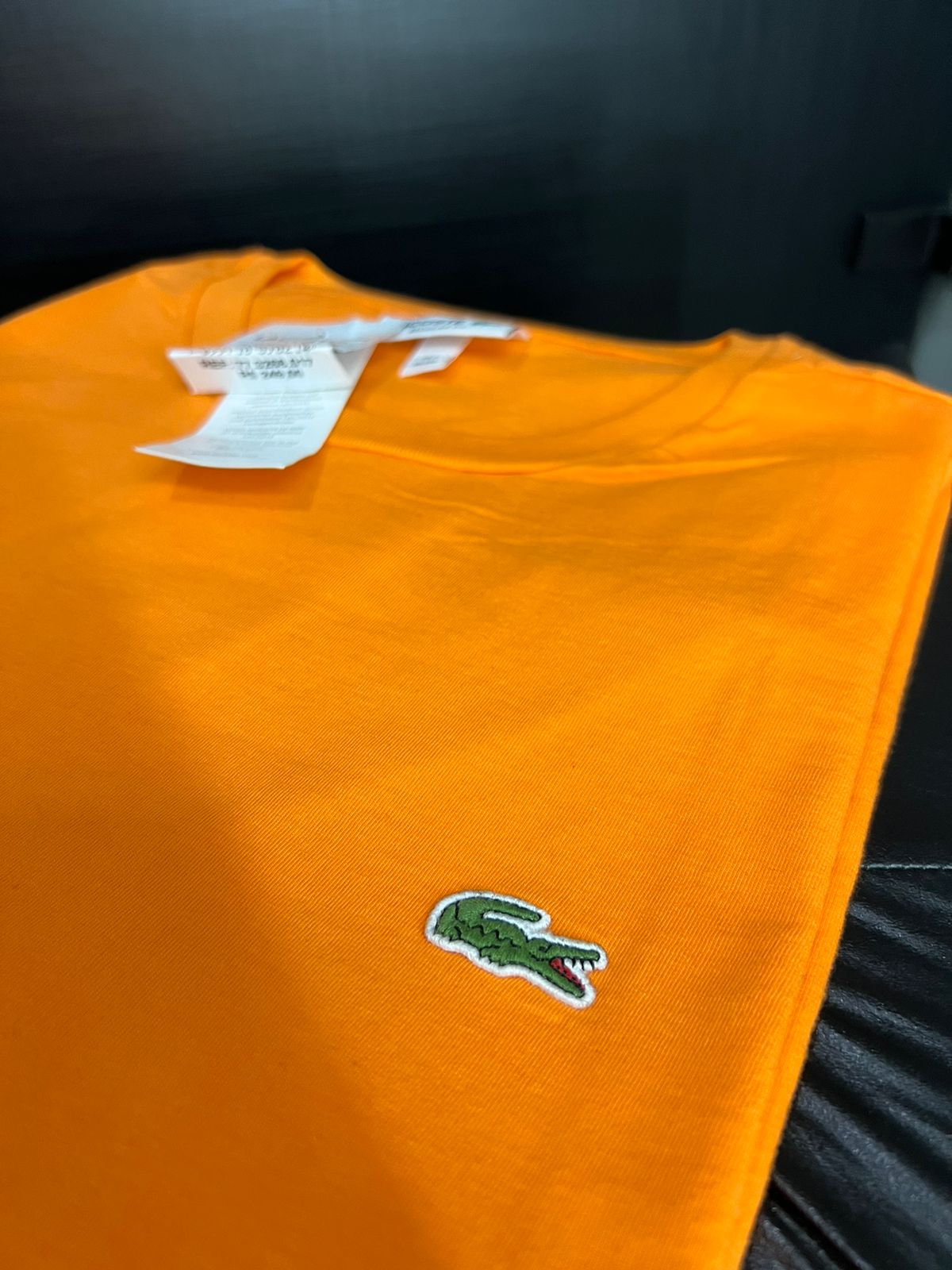 Camiseta Lacoste laranja