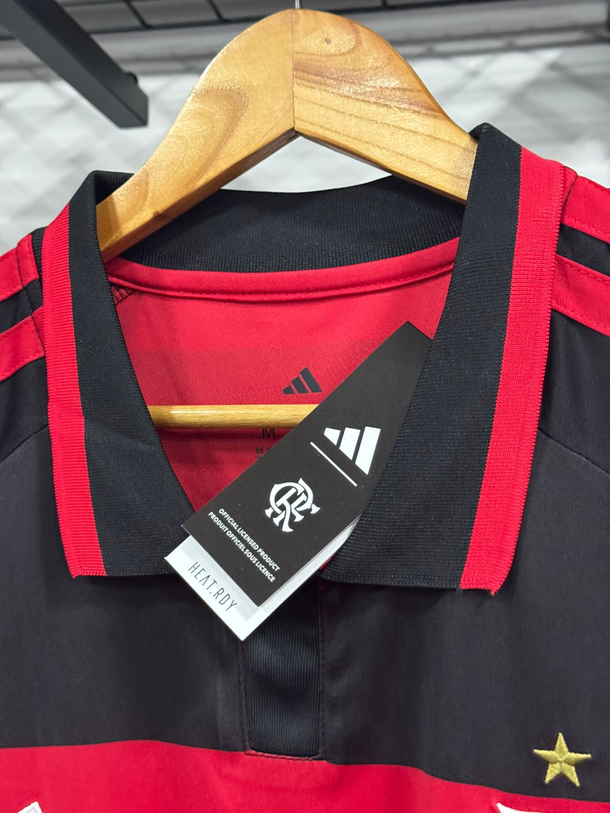 Camisa Flamengo I 2026 Adidas Vermelha