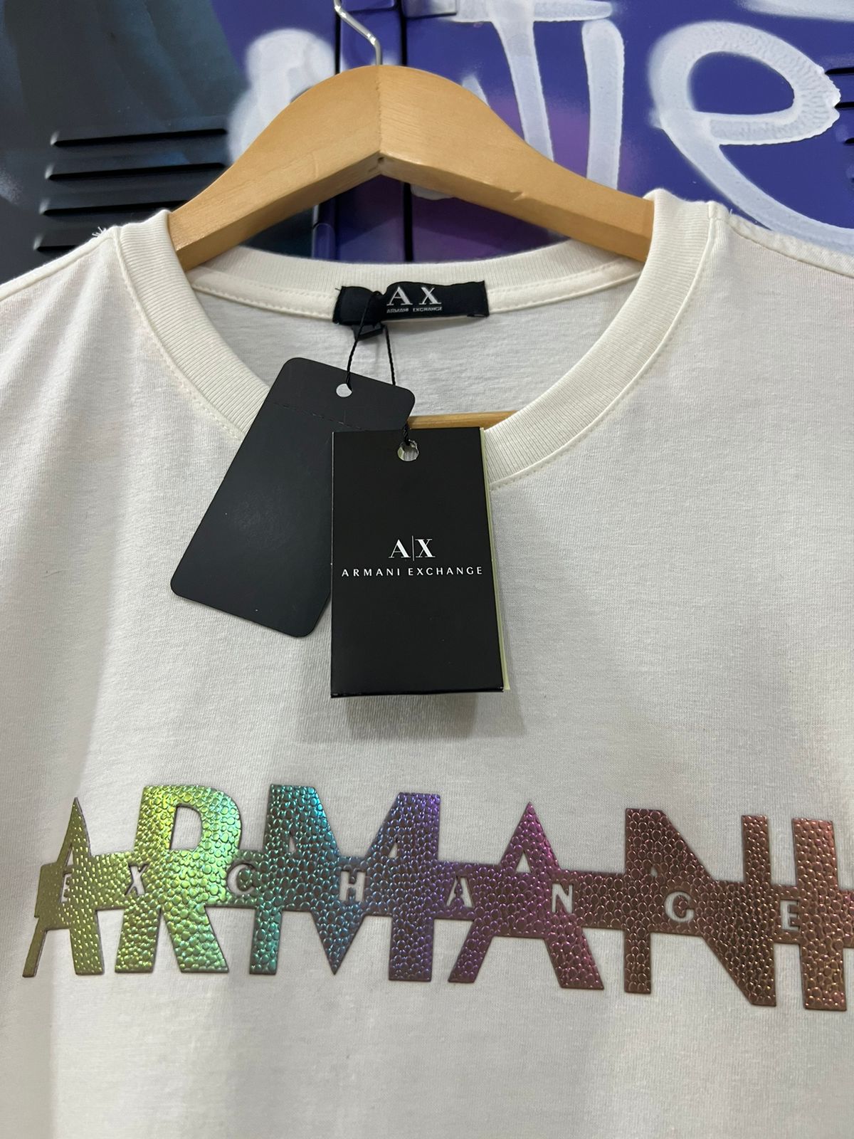 Camiseta Linha Griff Armani Branco