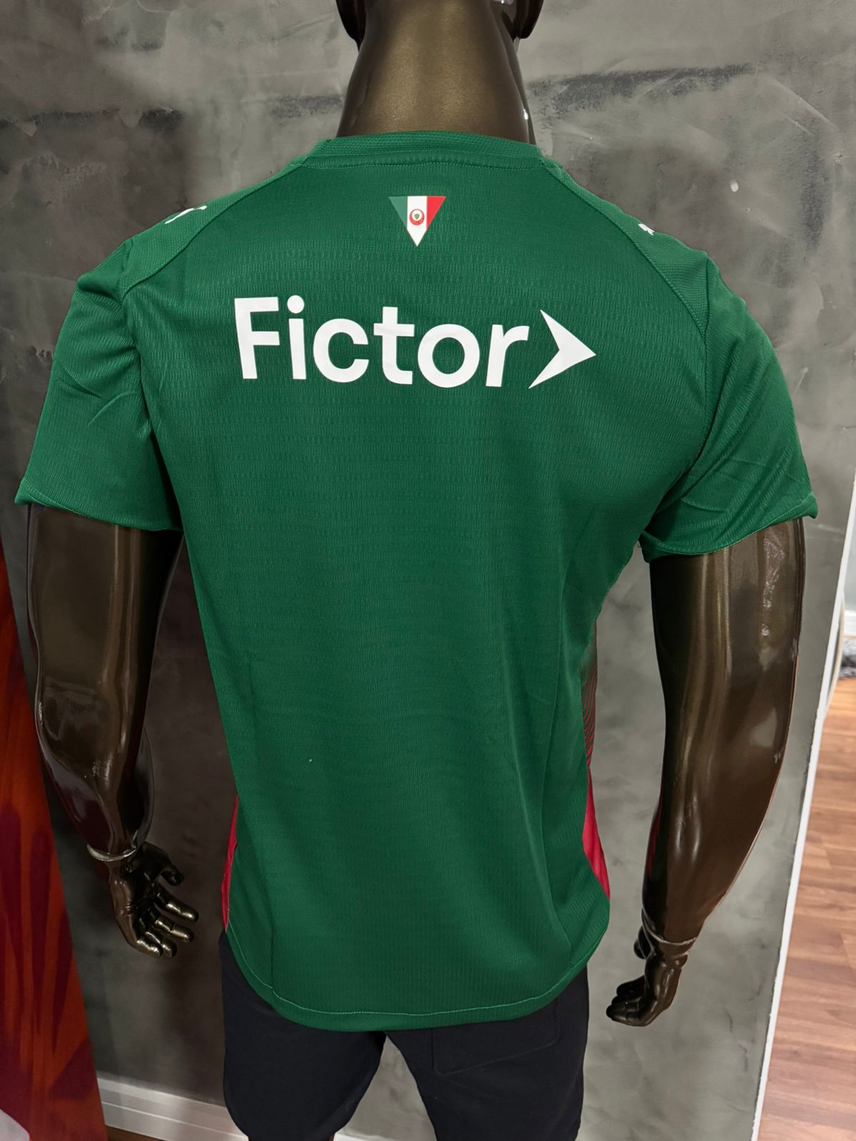 Modelo Jogador Camisa do Palmeiras I 26/27 Puma Verde