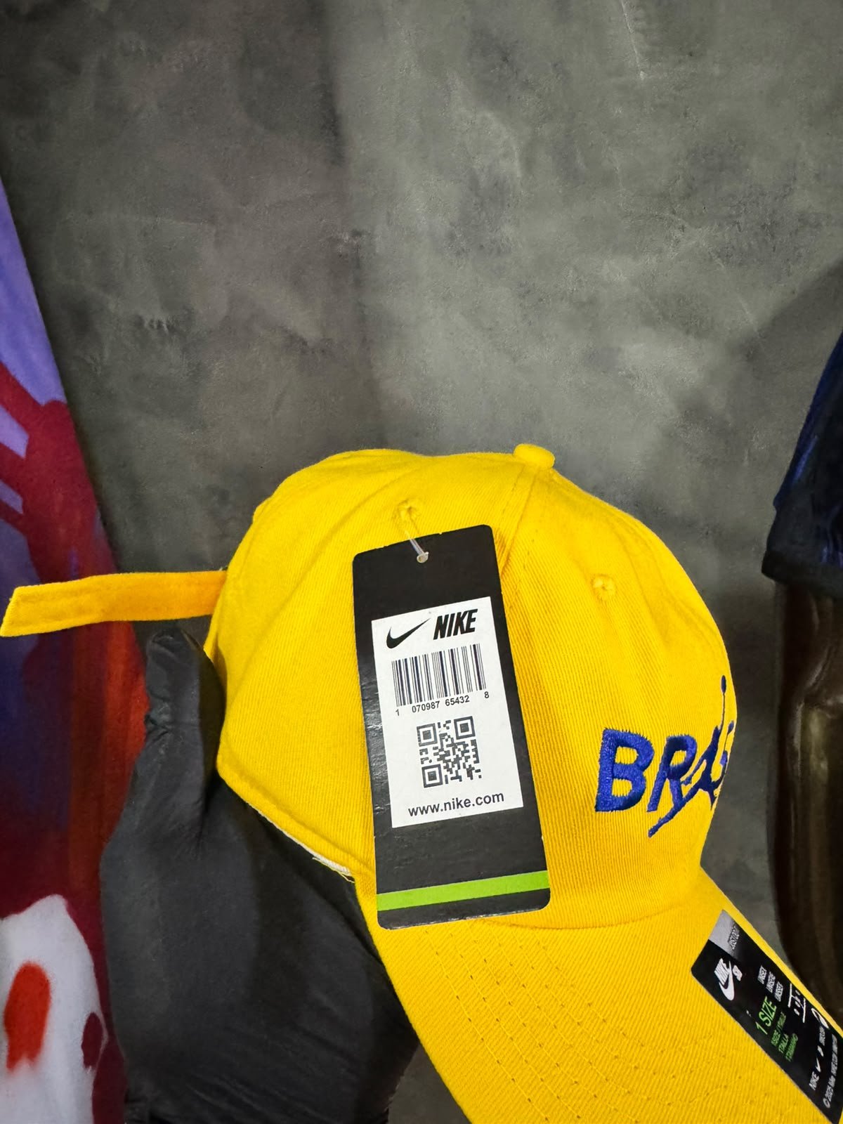 Boné do Brasil Nike Amarelo