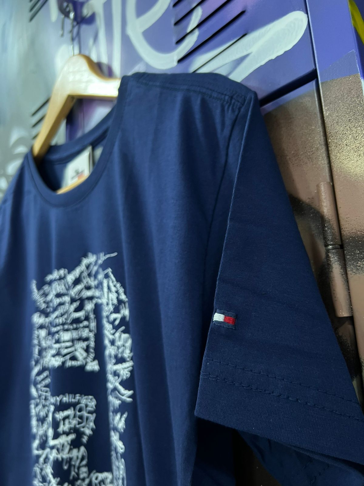 Camiseta Tommy Azul