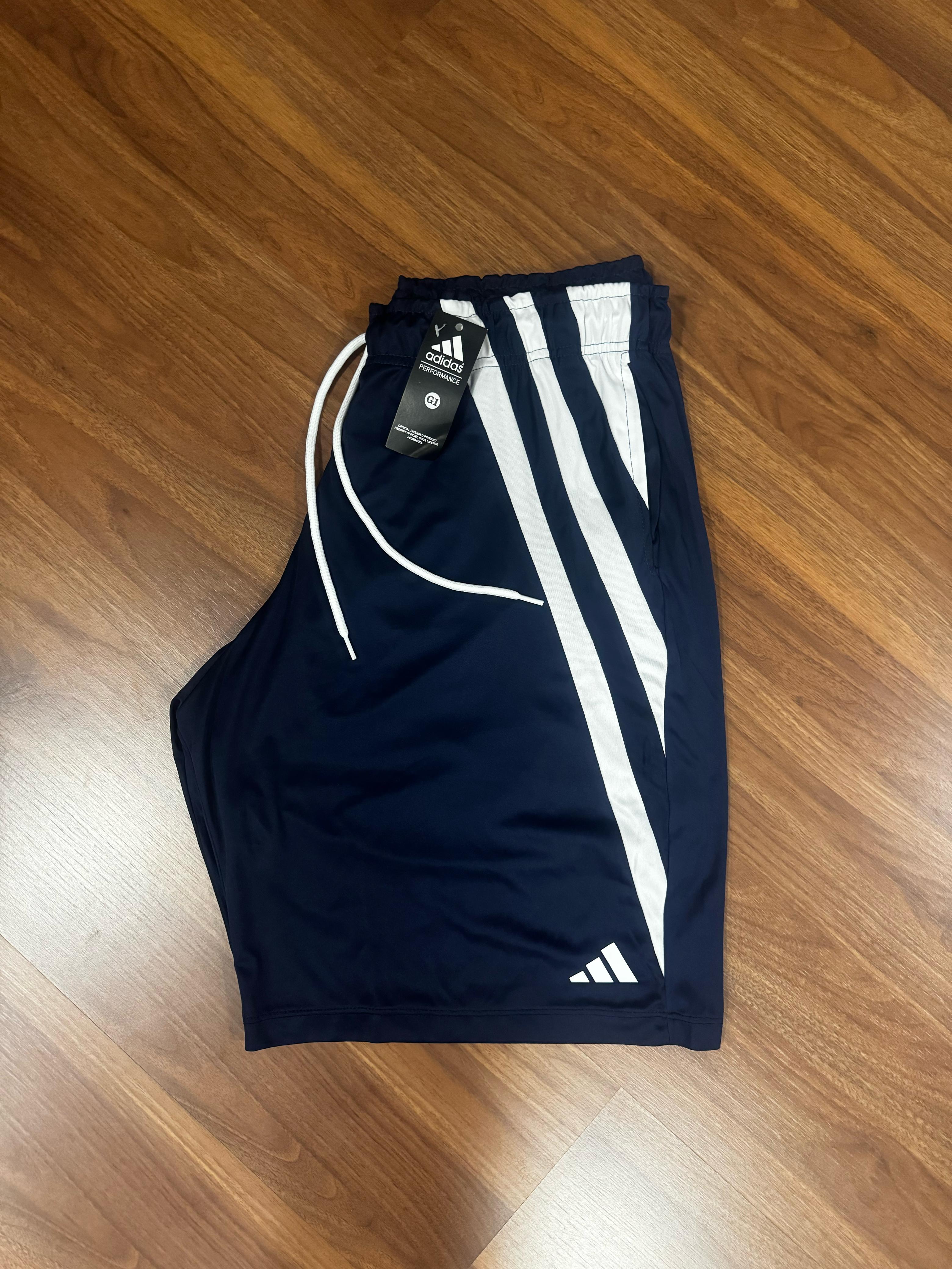 Bermuda Drifit Plus Size Adidas Azul