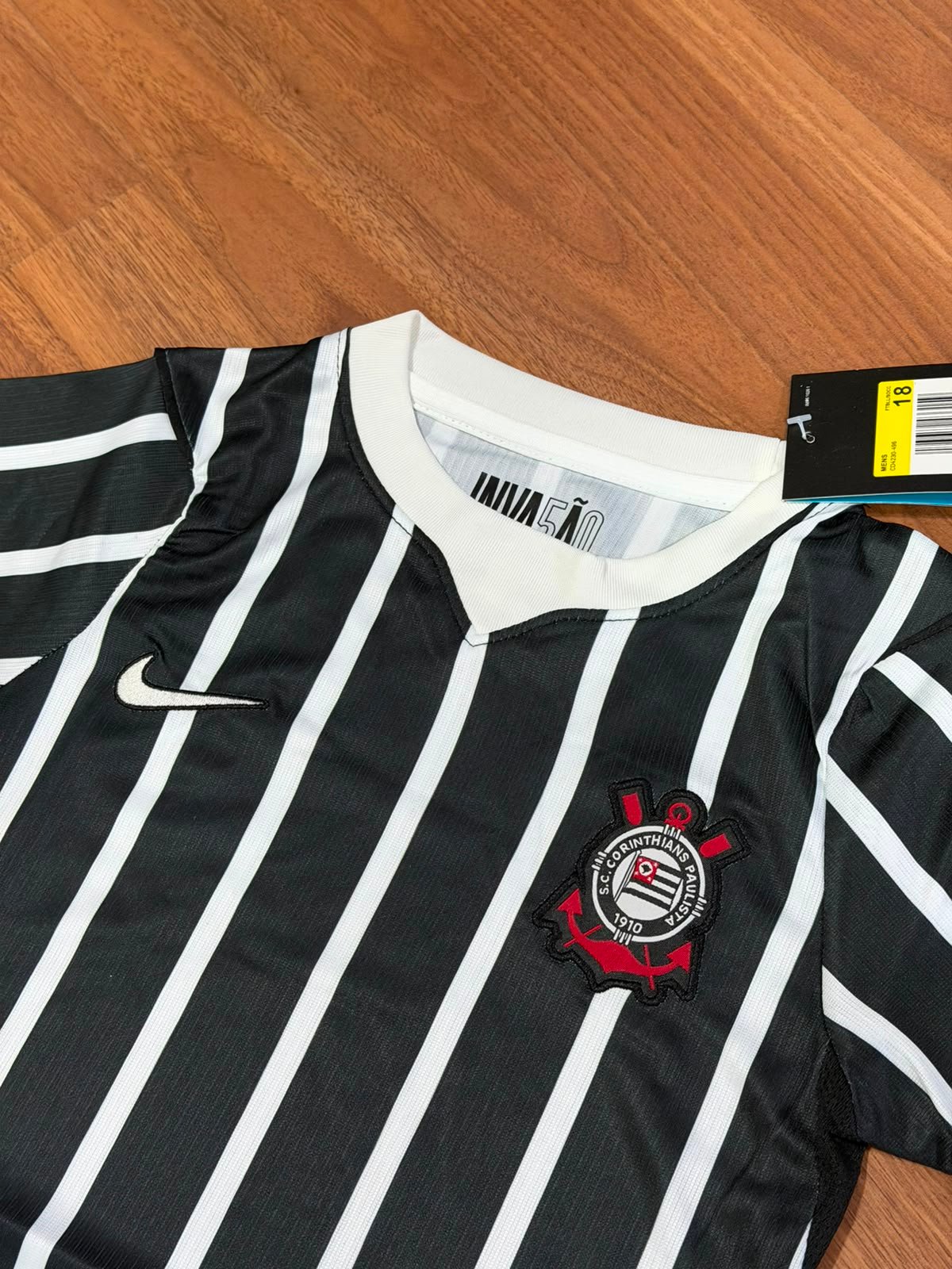 Conjunto Infantil Corinthians II 26/27 Nike Preto