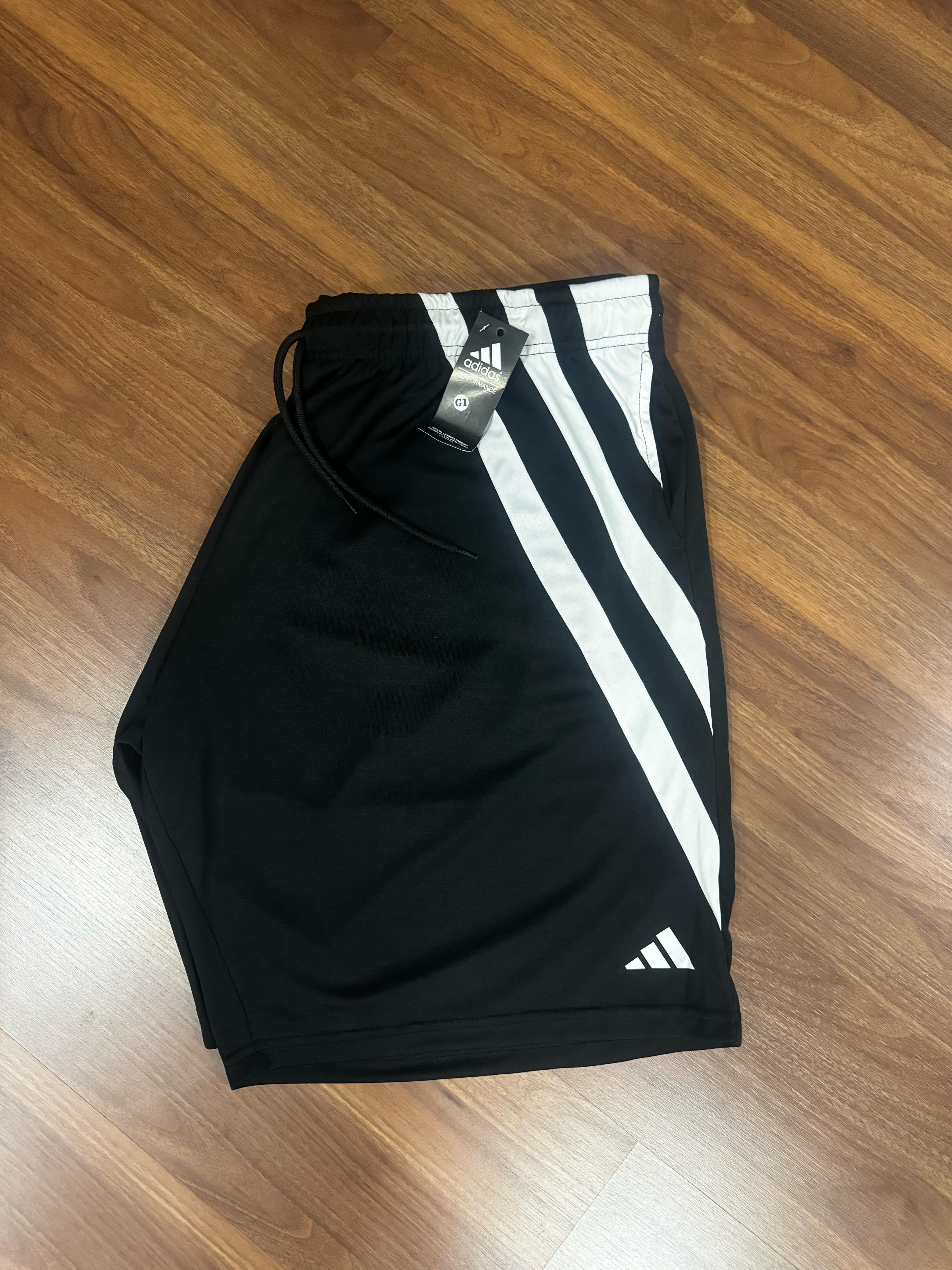 Bermuda Drifit Plus Size Adidas Preto