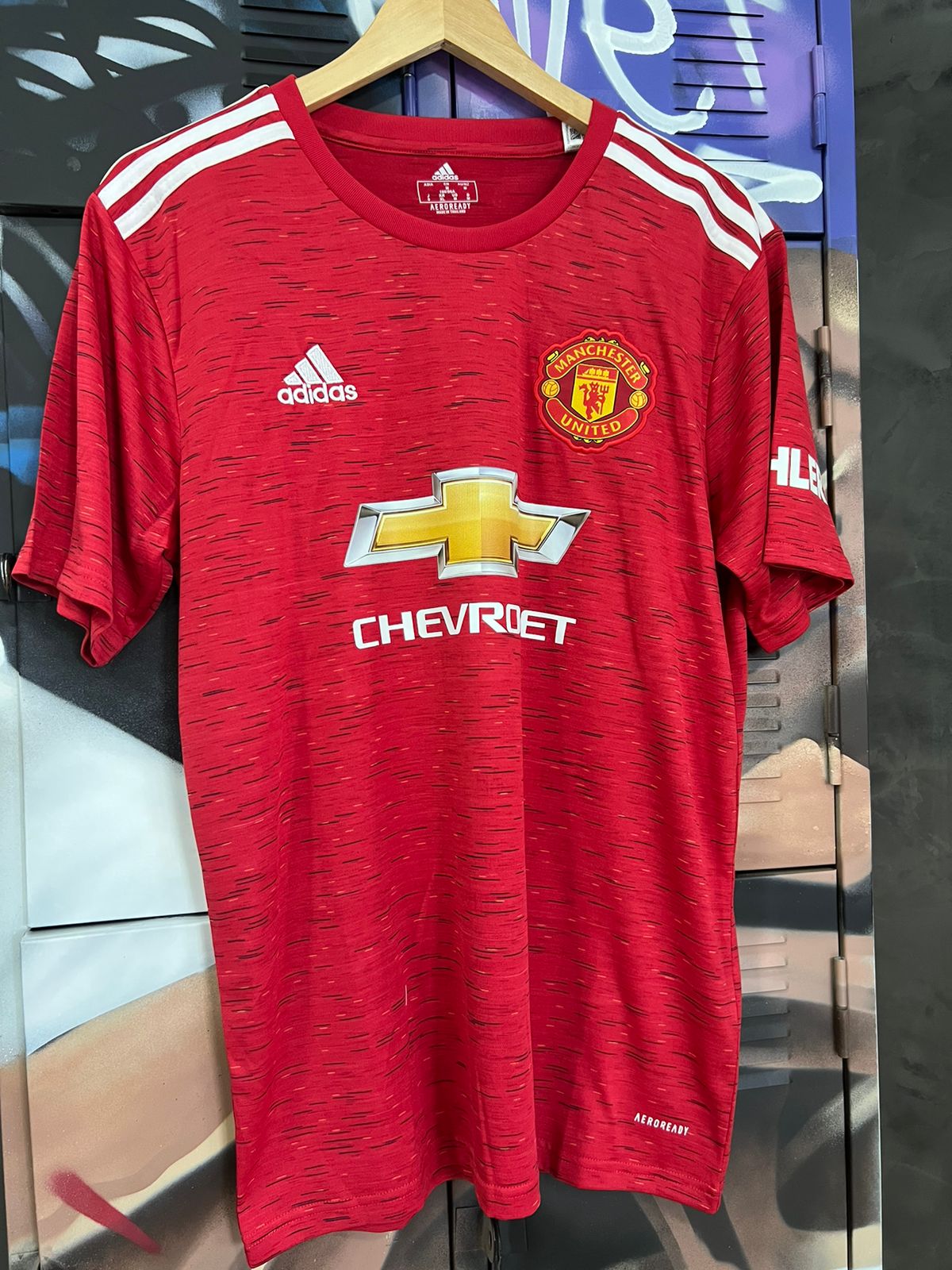 Manchester United  20/21 Adidas Vermelho