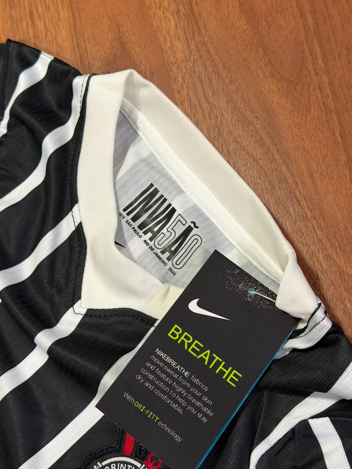 Conjunto Infantil Corinthians II 26/27 Nike Preto