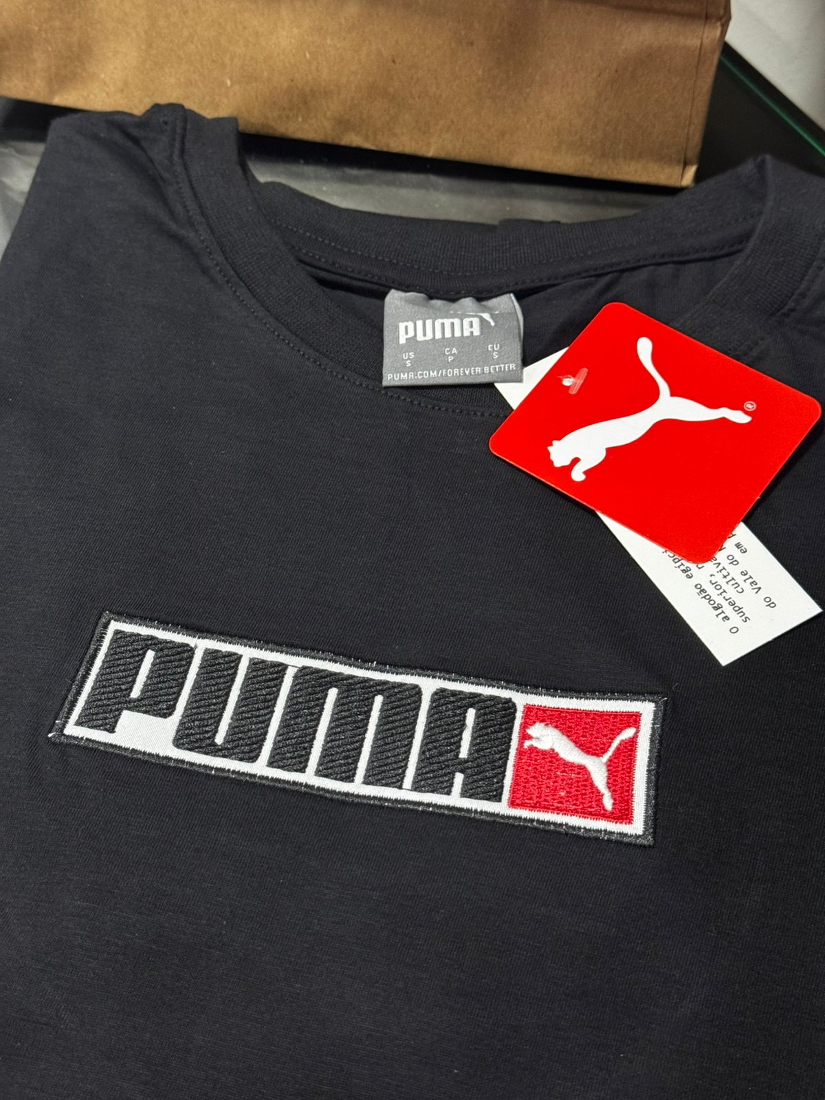 Linha strech americana Puma Preto
