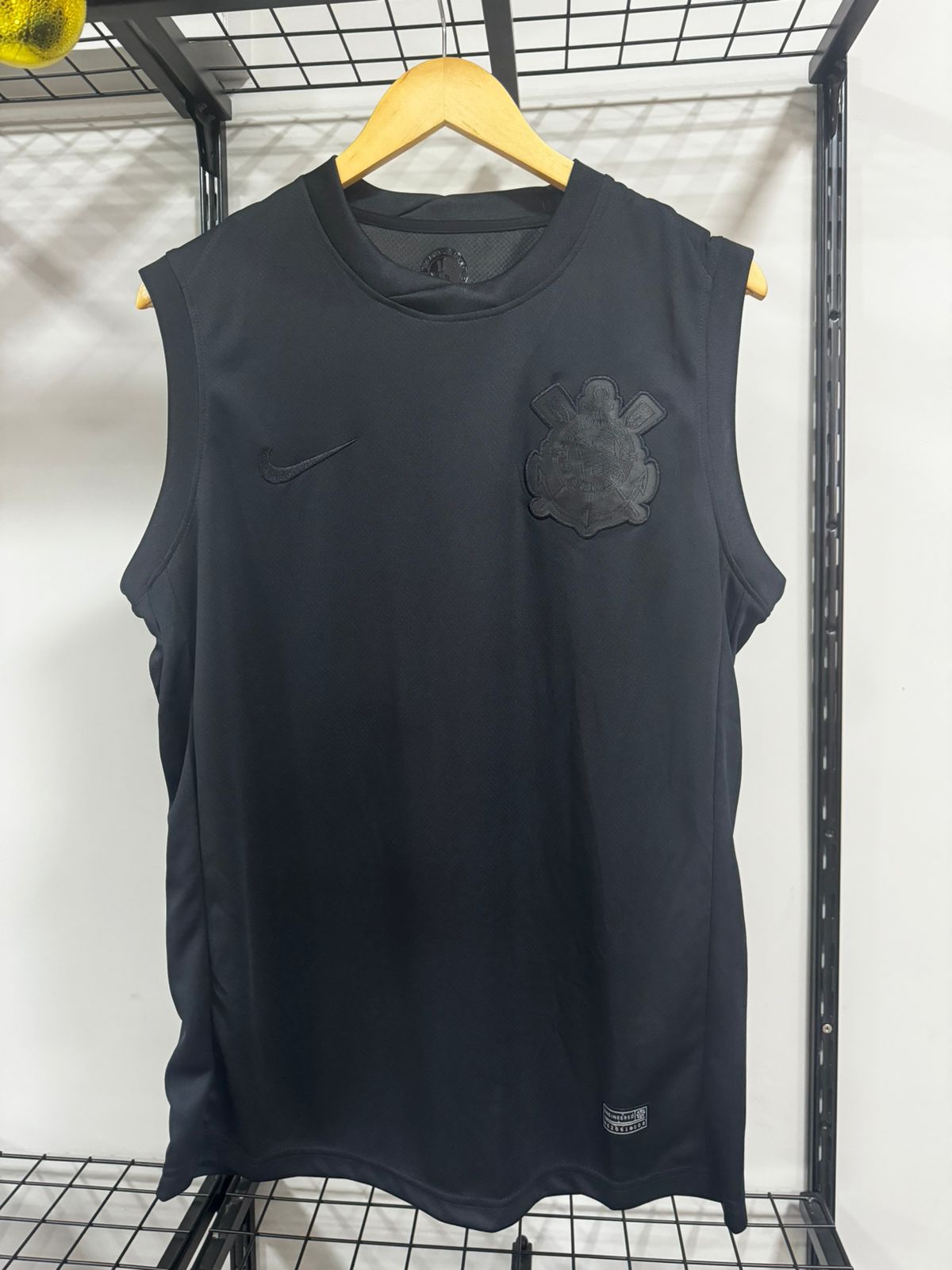 Regata do Corinthians Nike Preto