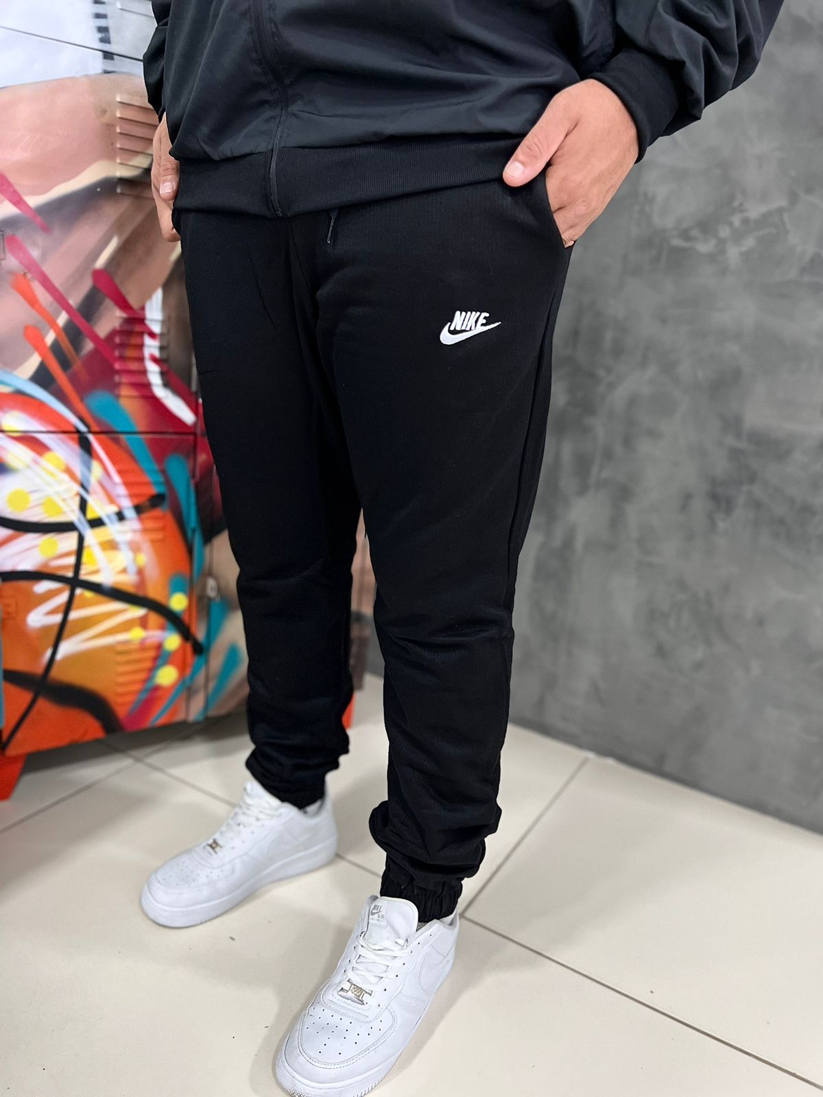 Calça Moletom Nike Preto