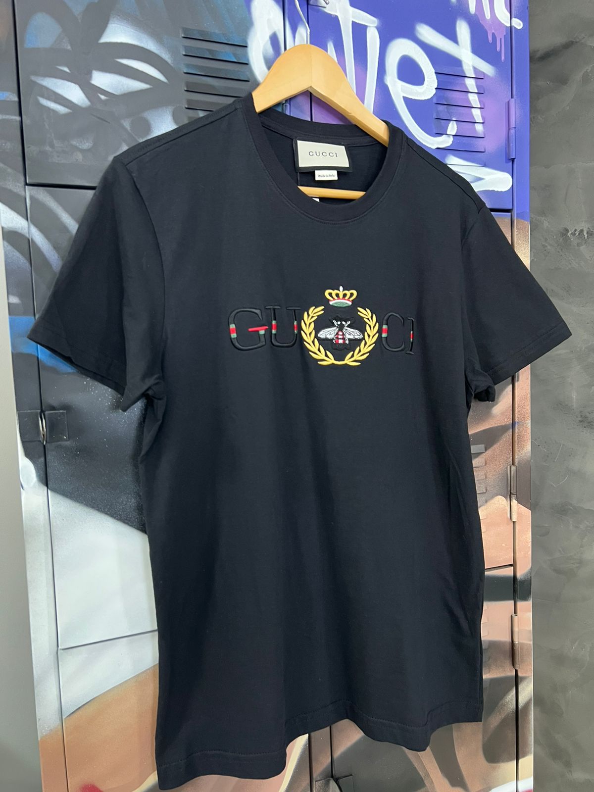 Camiseta Linha Griff Gucci Preto