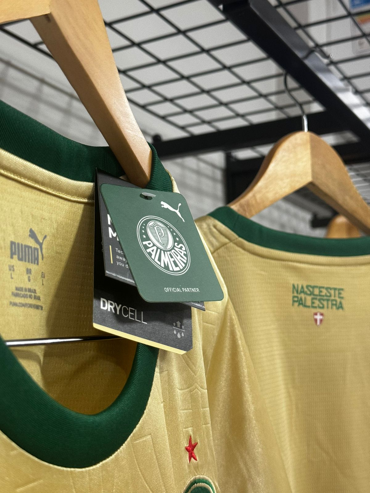 Palmeiras III 24/25 Feminina Puma Dourada