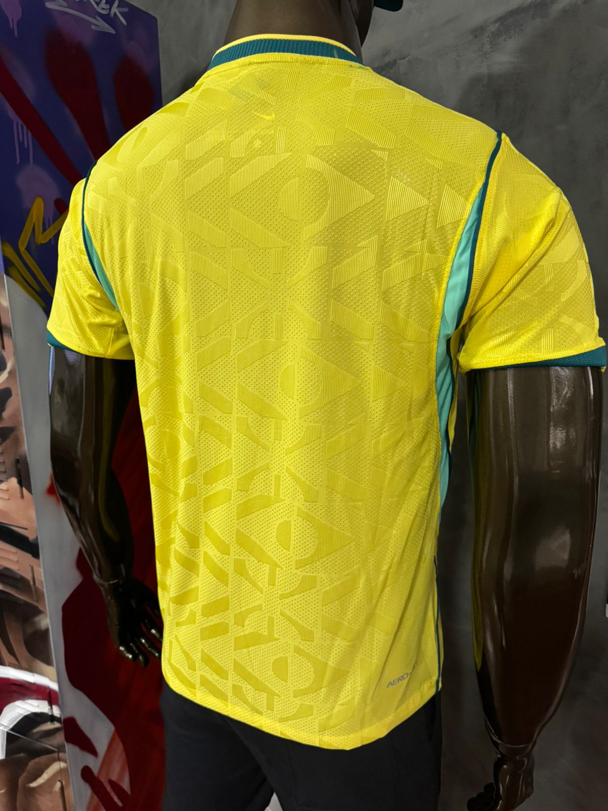 Brasil I 2026/27 Modelo Jogador Nike Amarela